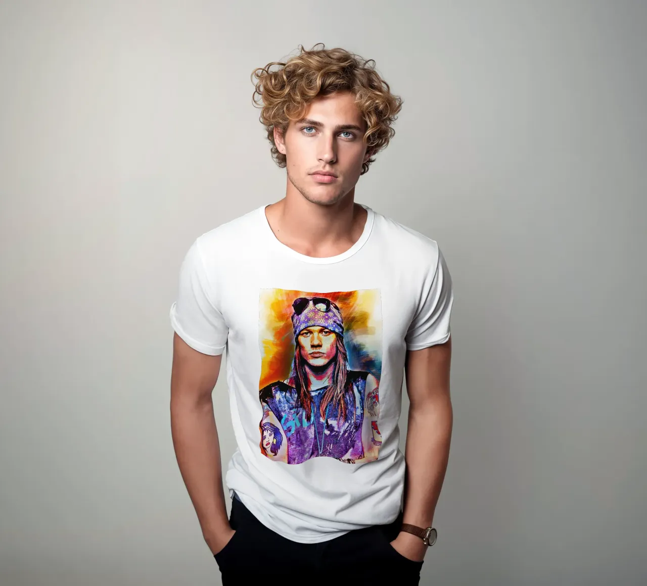 Axl rose t-shirt da HopeStudio