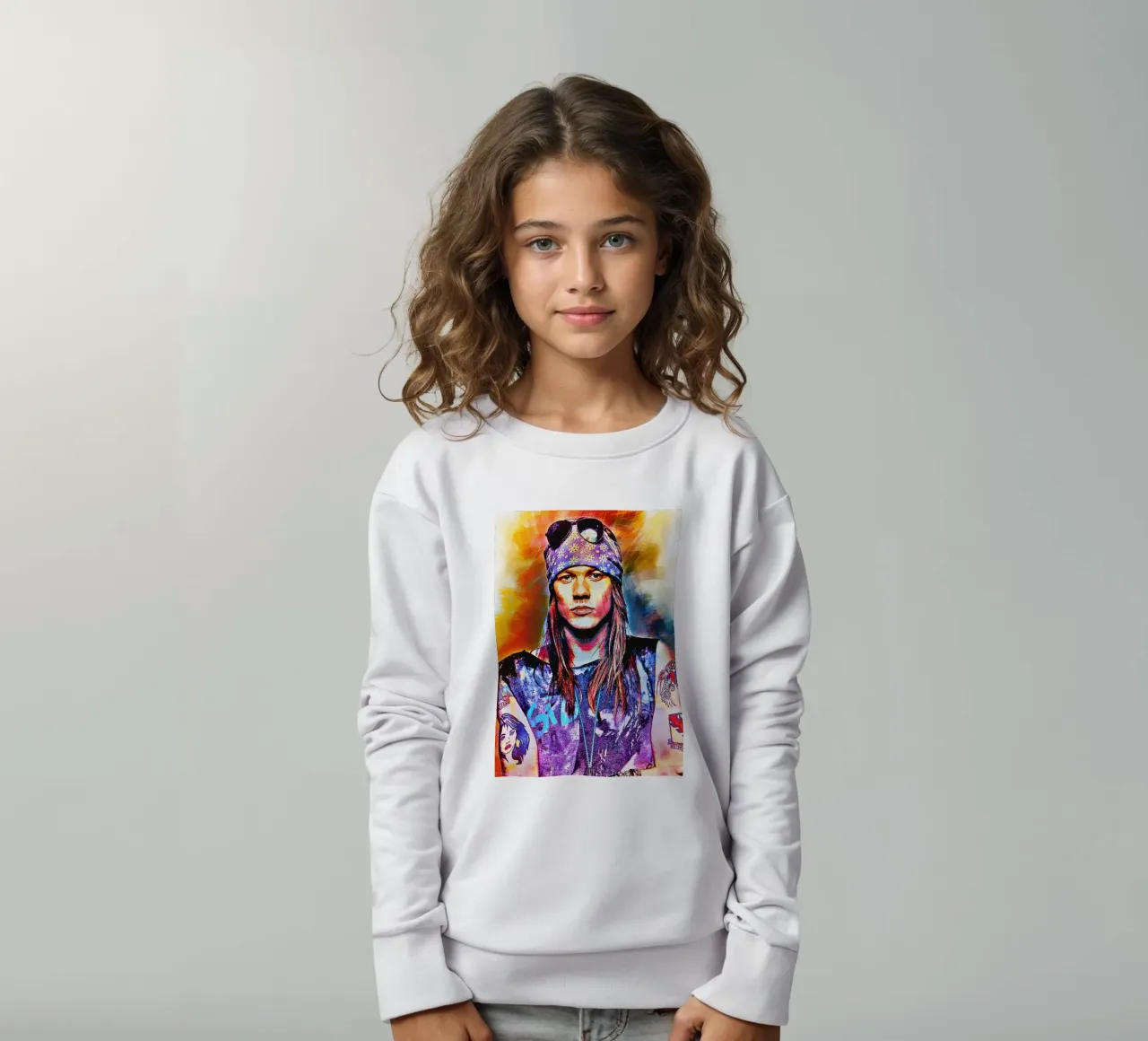 Axl rose felpa bambino da HopeStudio