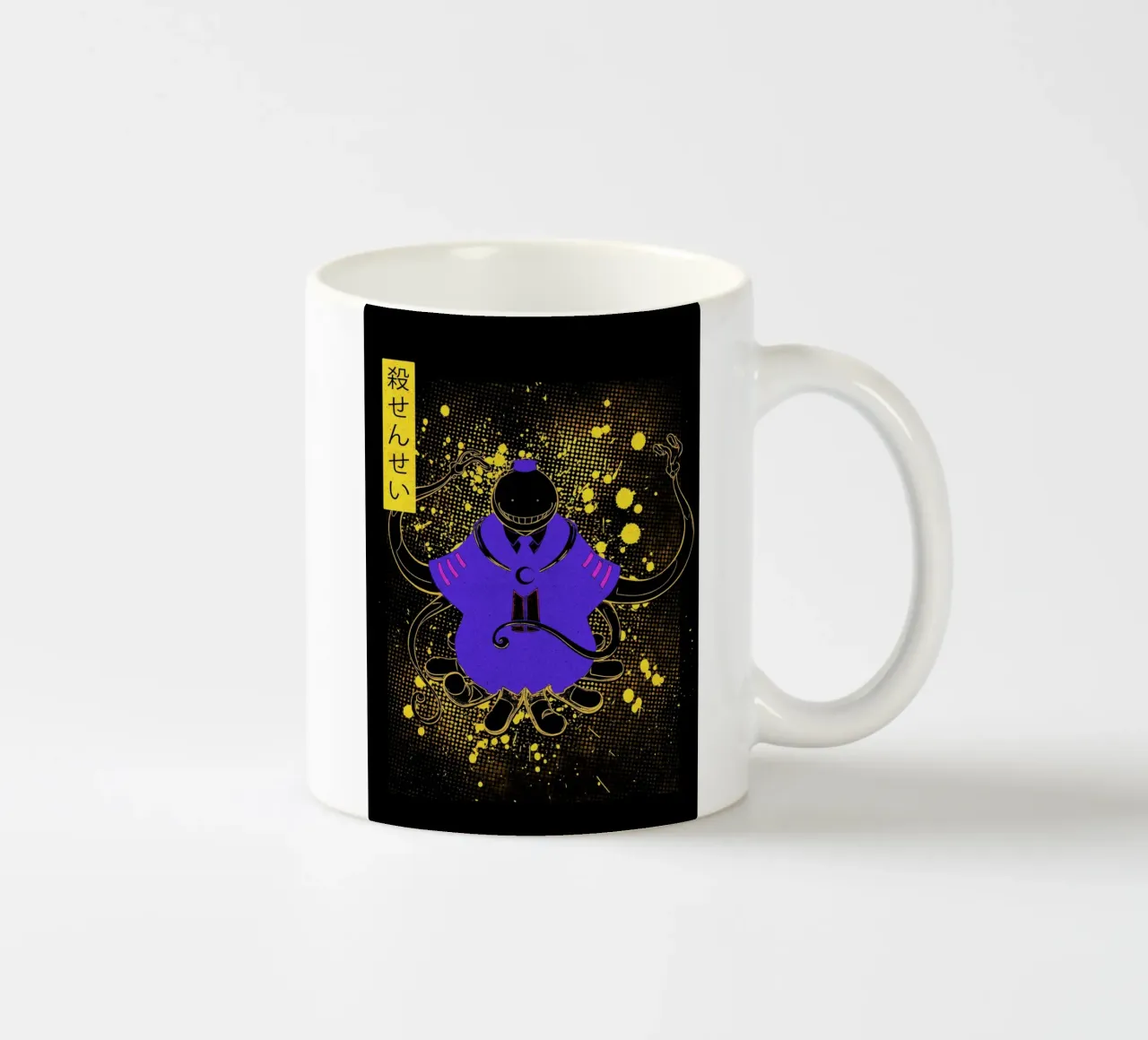 Assassination Classroom Korosensei tazza in ceramica da Neonartstudio