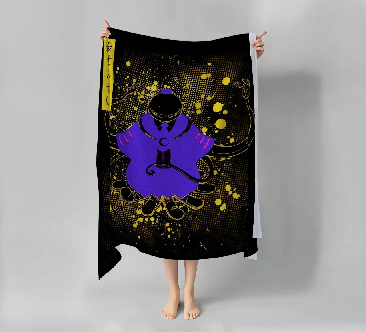 Assassination Classroom Korosensei telo mare da Neonartstudio
