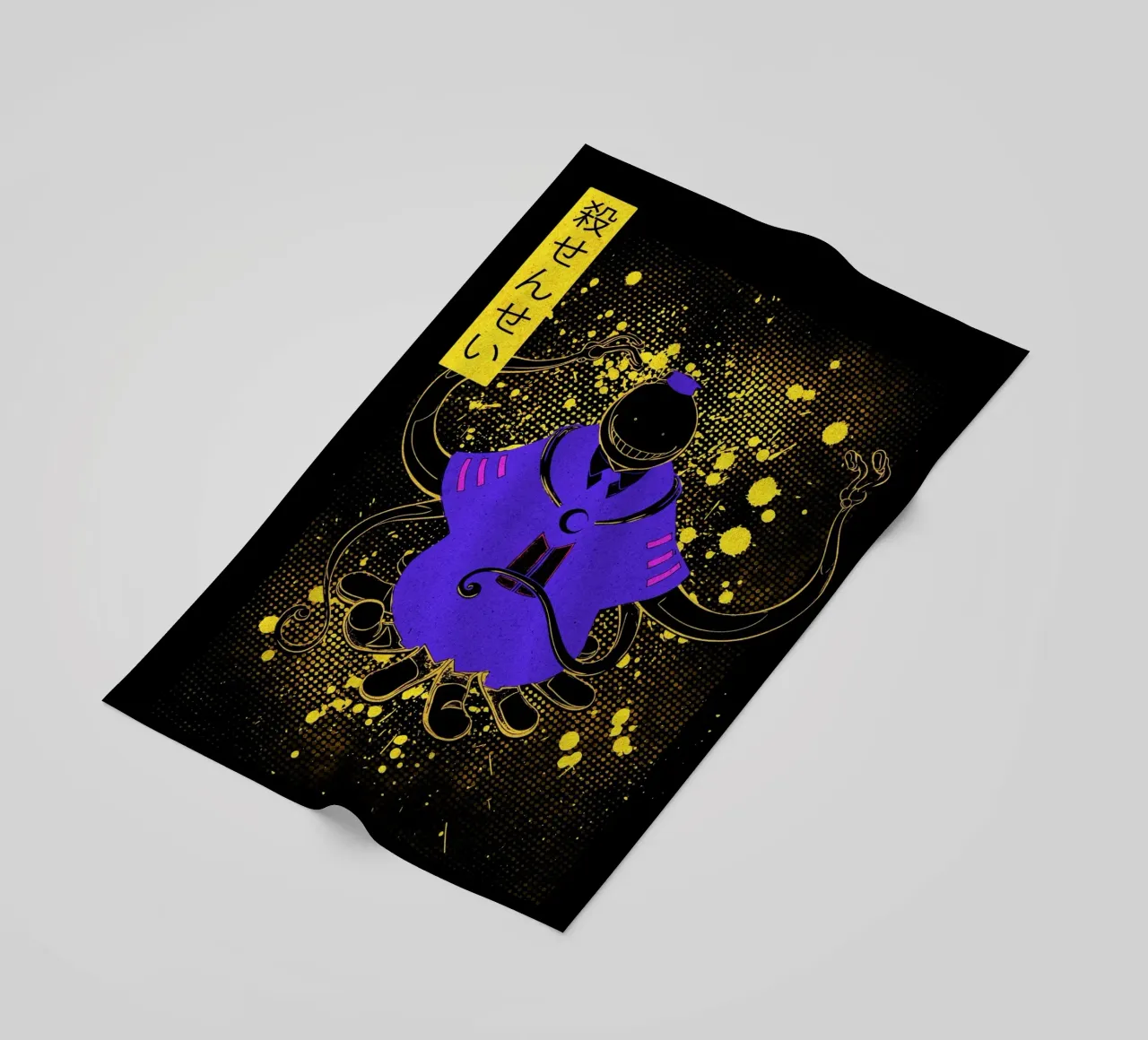 Assassination Classroom Korosensei telo mare da Neonartstudio