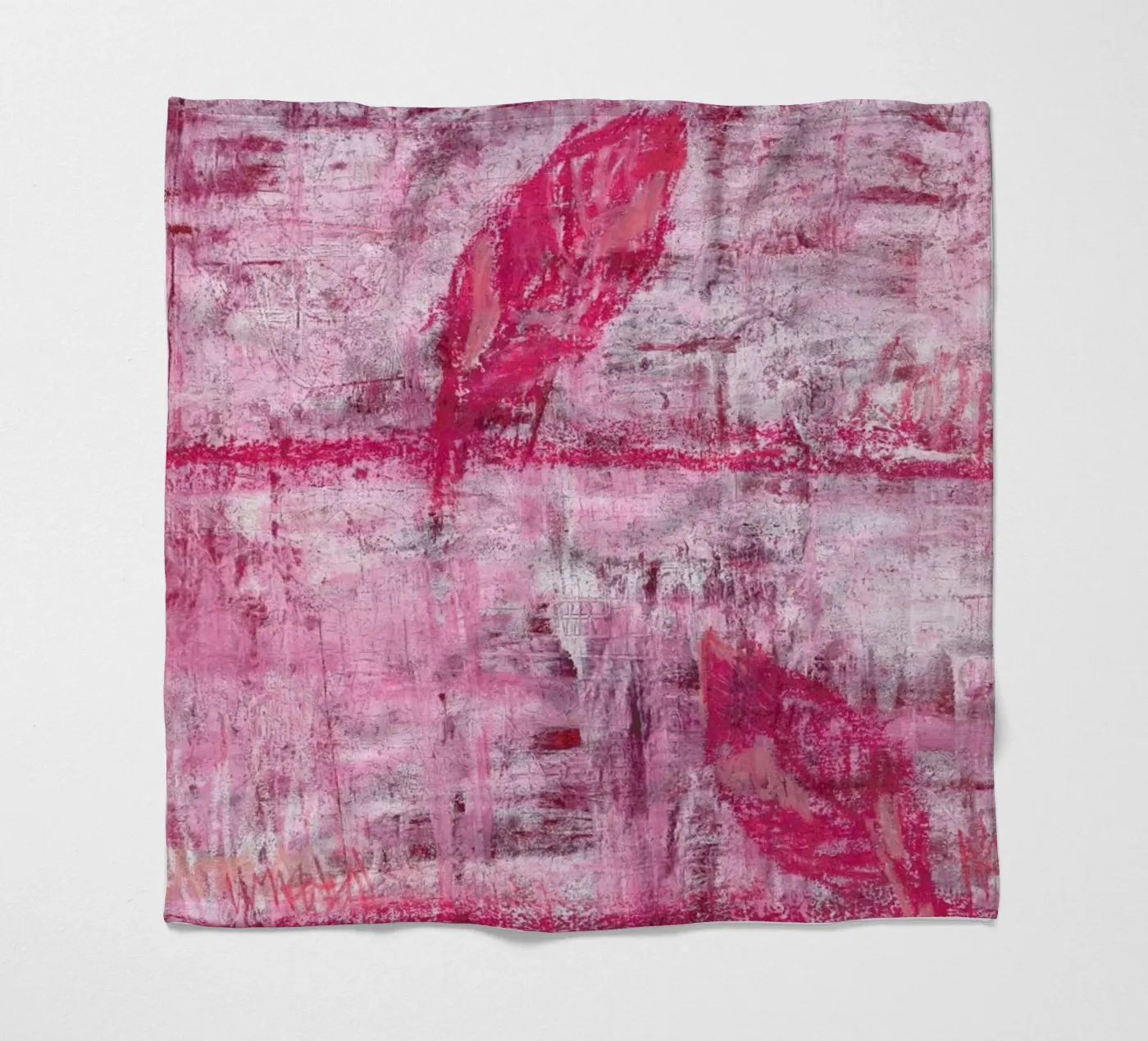 Leaf 01 fleecedeken van József Gábos