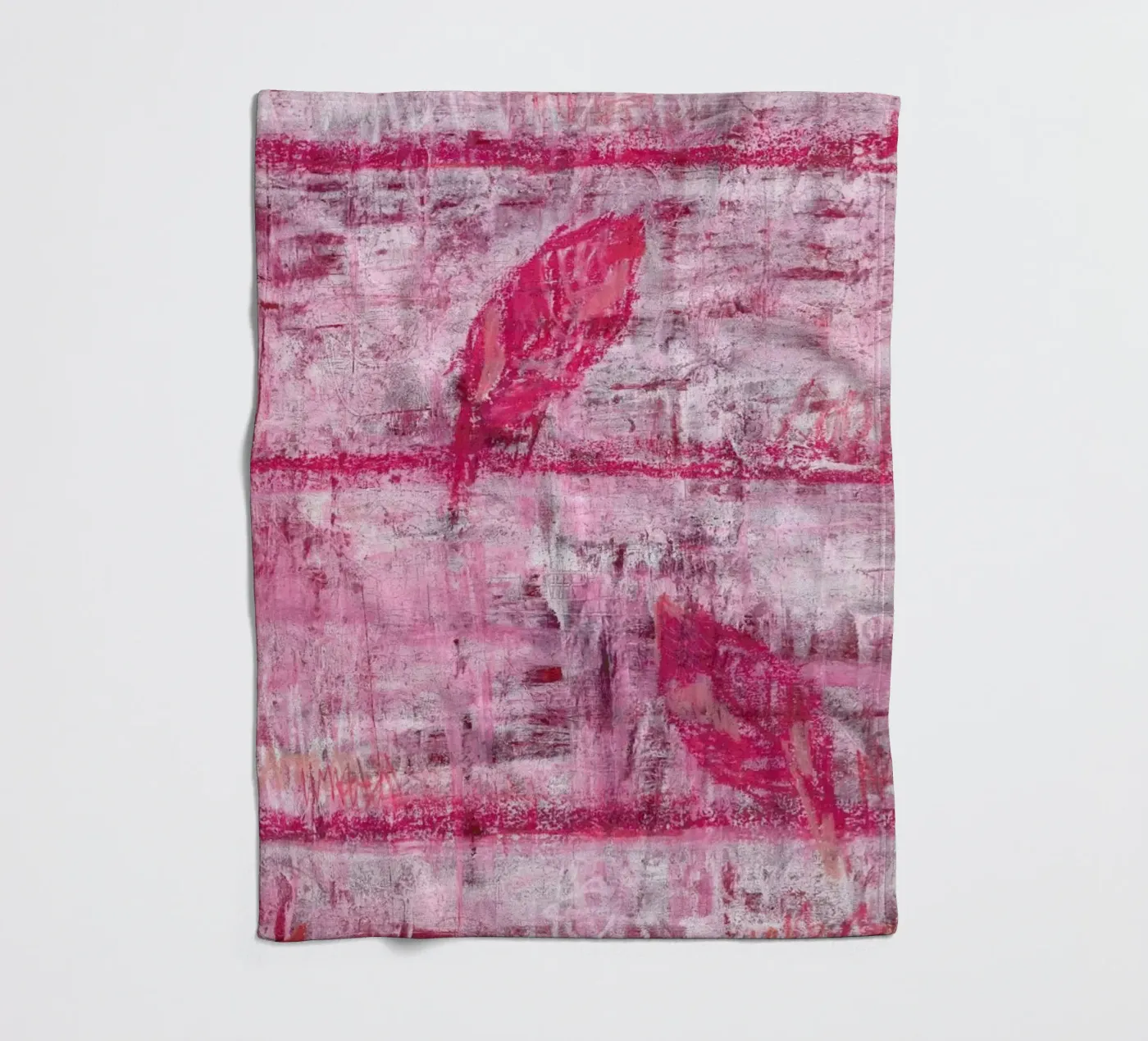 Leaf 01 fleecedeken van József Gábos