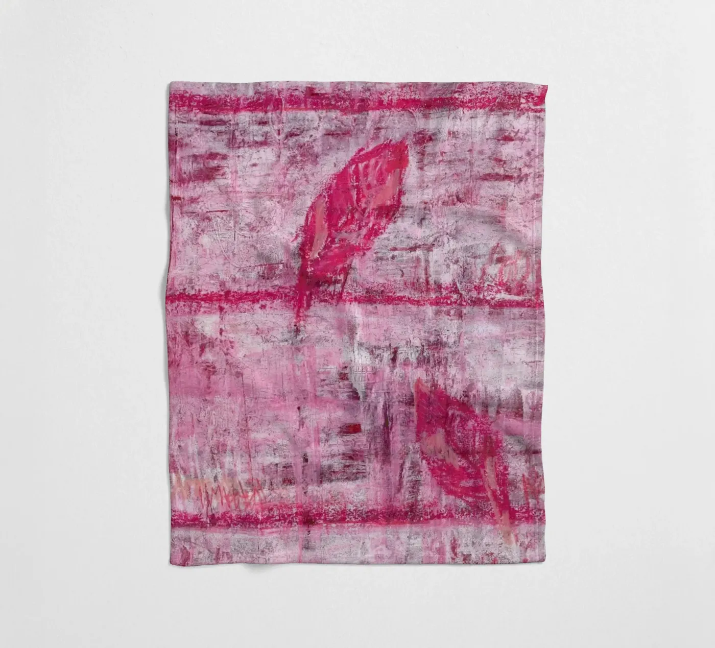 Leaf 01 fleecedeken van József Gábos