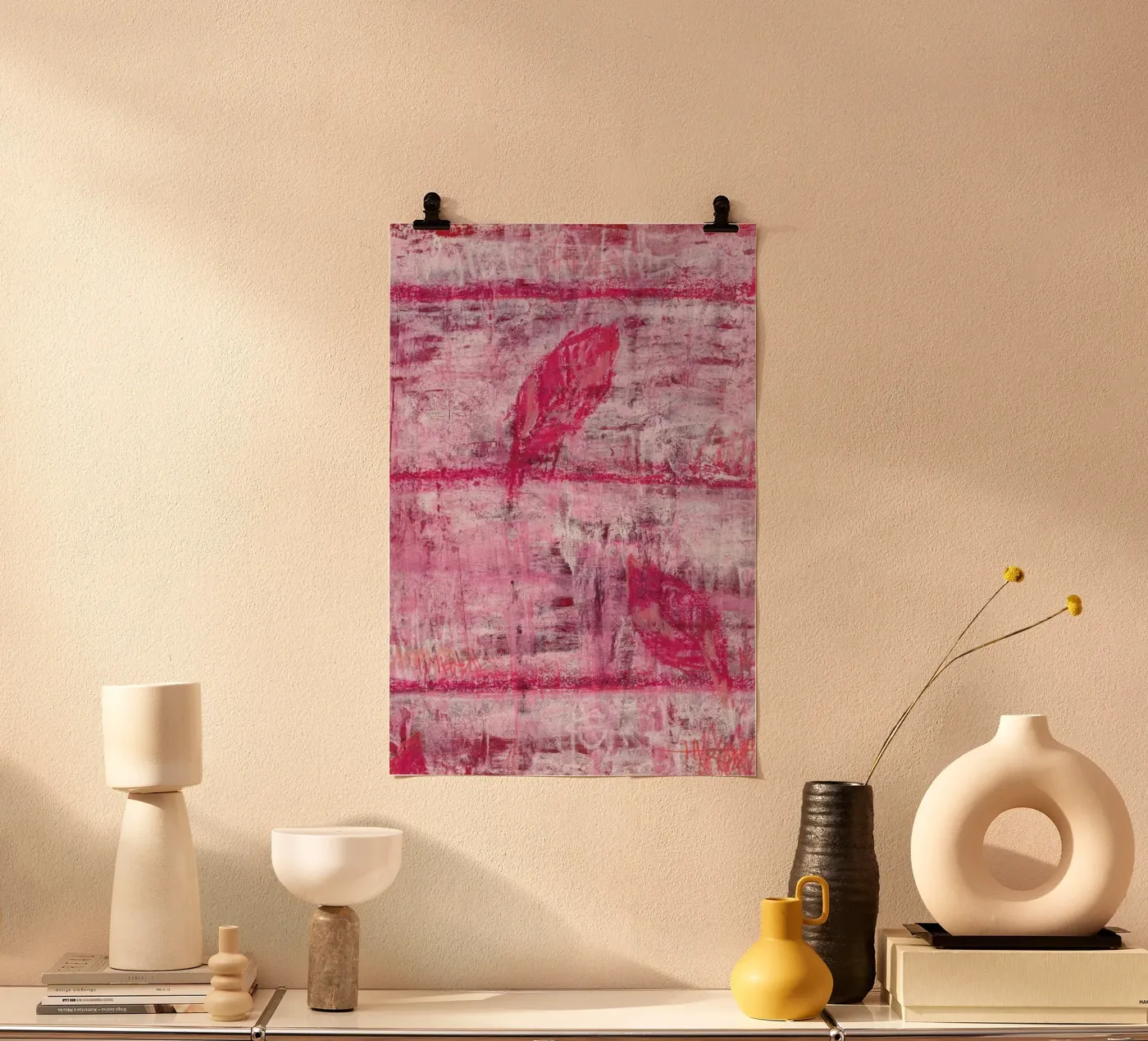 Leaf 01 poster by József Gábos