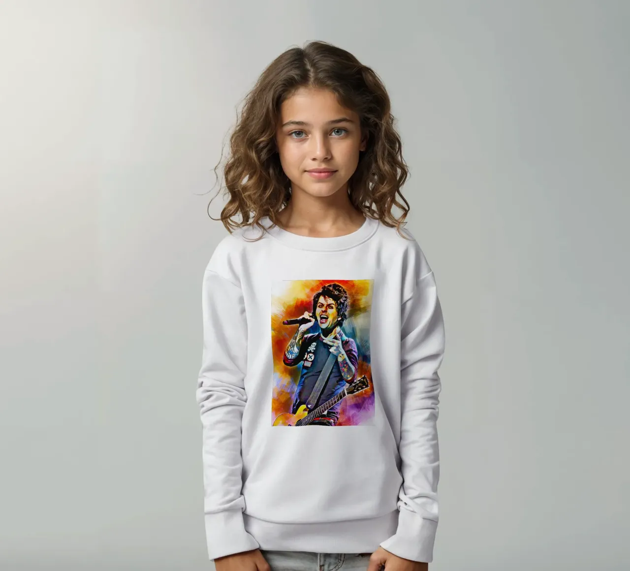 Billie amstrong felpa bambino da HopeStudio