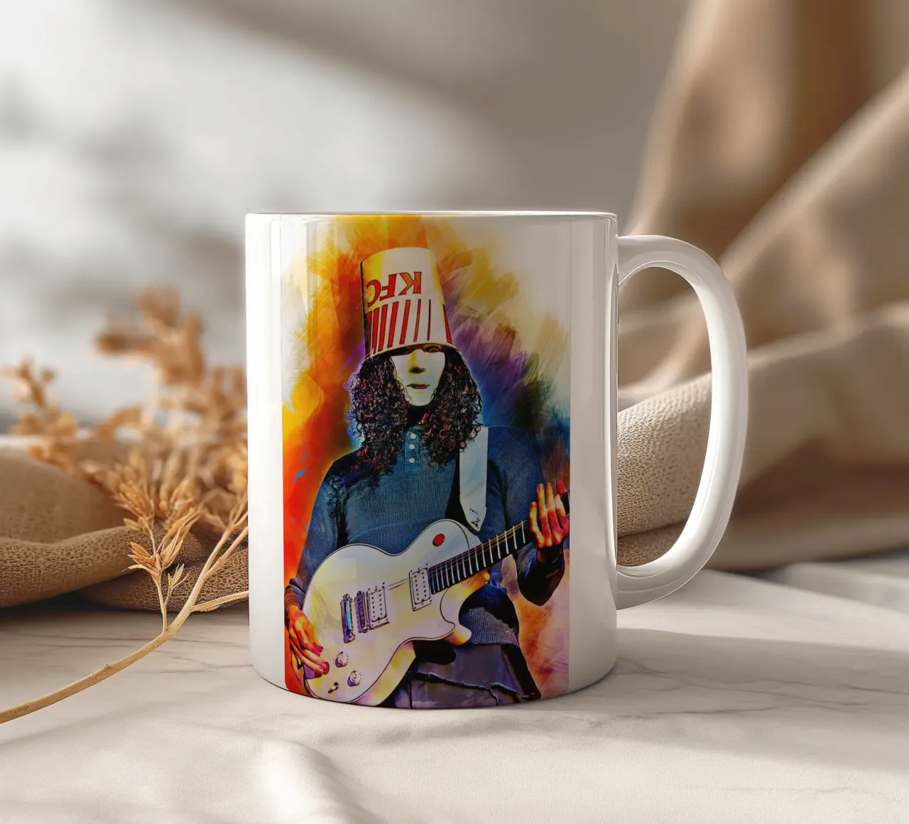 Buckethead tazza in ceramica da HopeStudio