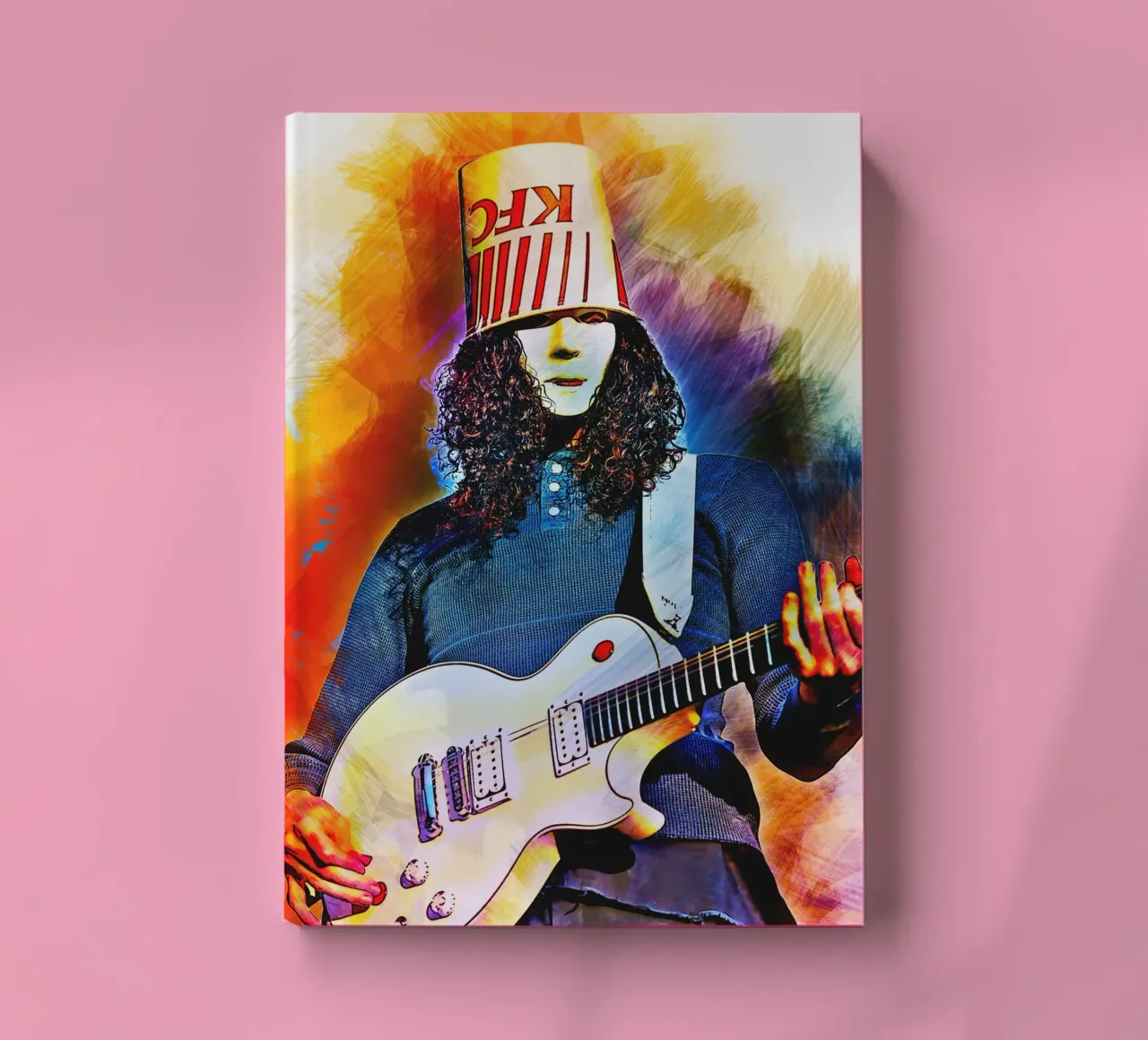 Buckethead notebook by HopeStudio