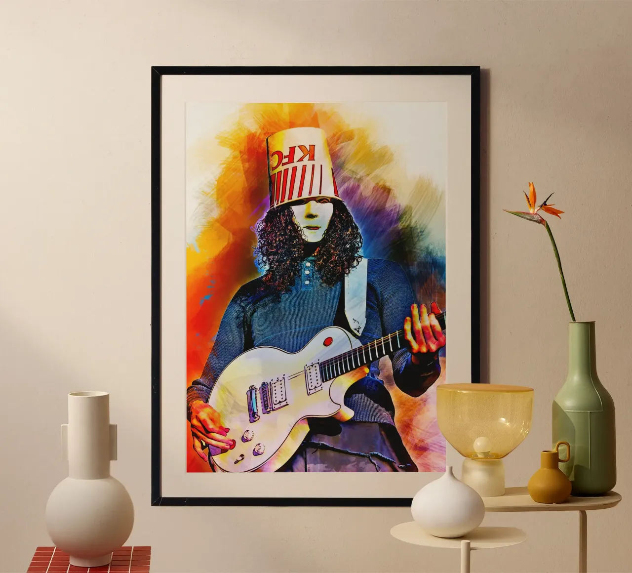 Buckethead carta hahnemühle da HopeStudio