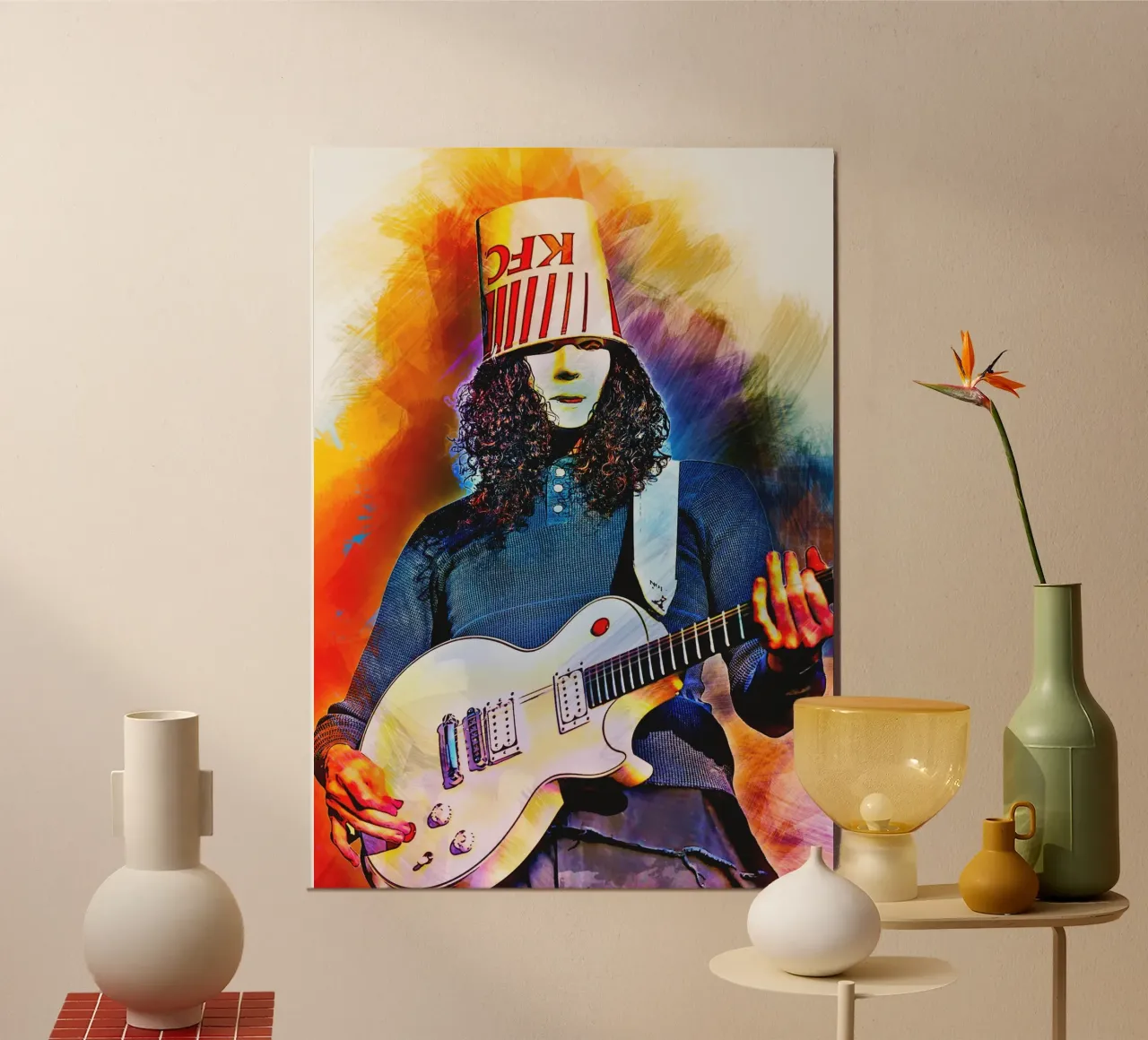 Buckethead carta hahnemühle da HopeStudio