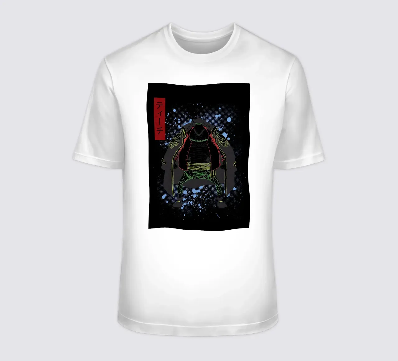 BLACKBEARD one piece t-shirt da Neonartstudio