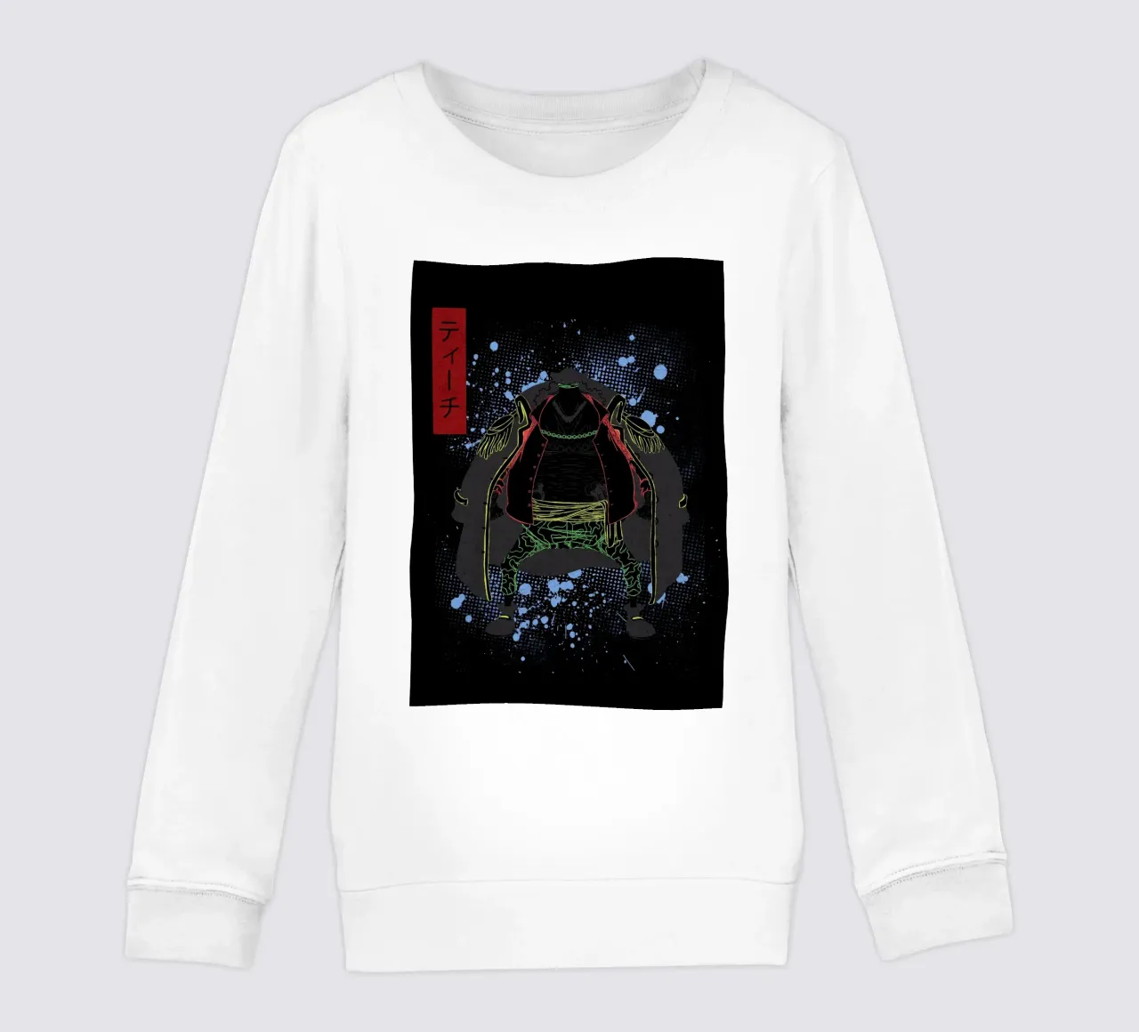 BLACKBEARD one piece felpa bambino da Neonartstudio