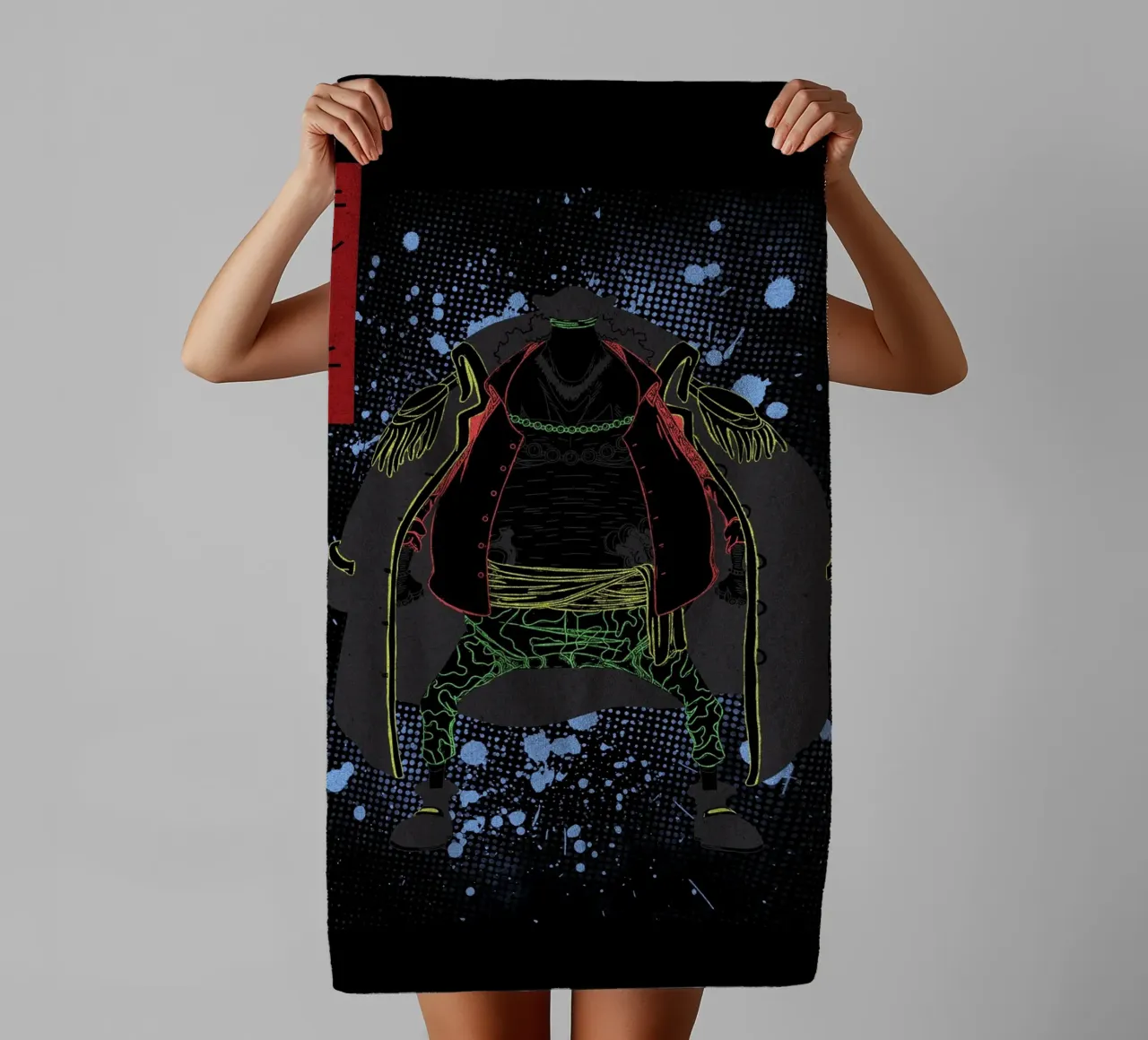 BLACKBEARD one piece asciugamano da bagno da Neonartstudio
