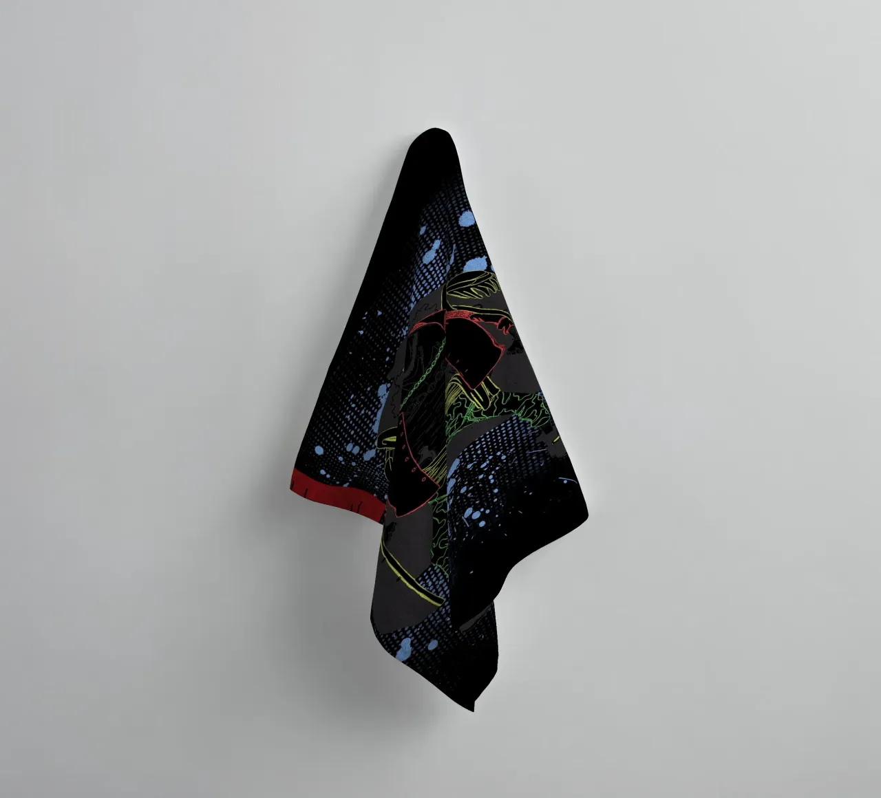BLACKBEARD one piece asciugamano da bagno da Neonartstudio
