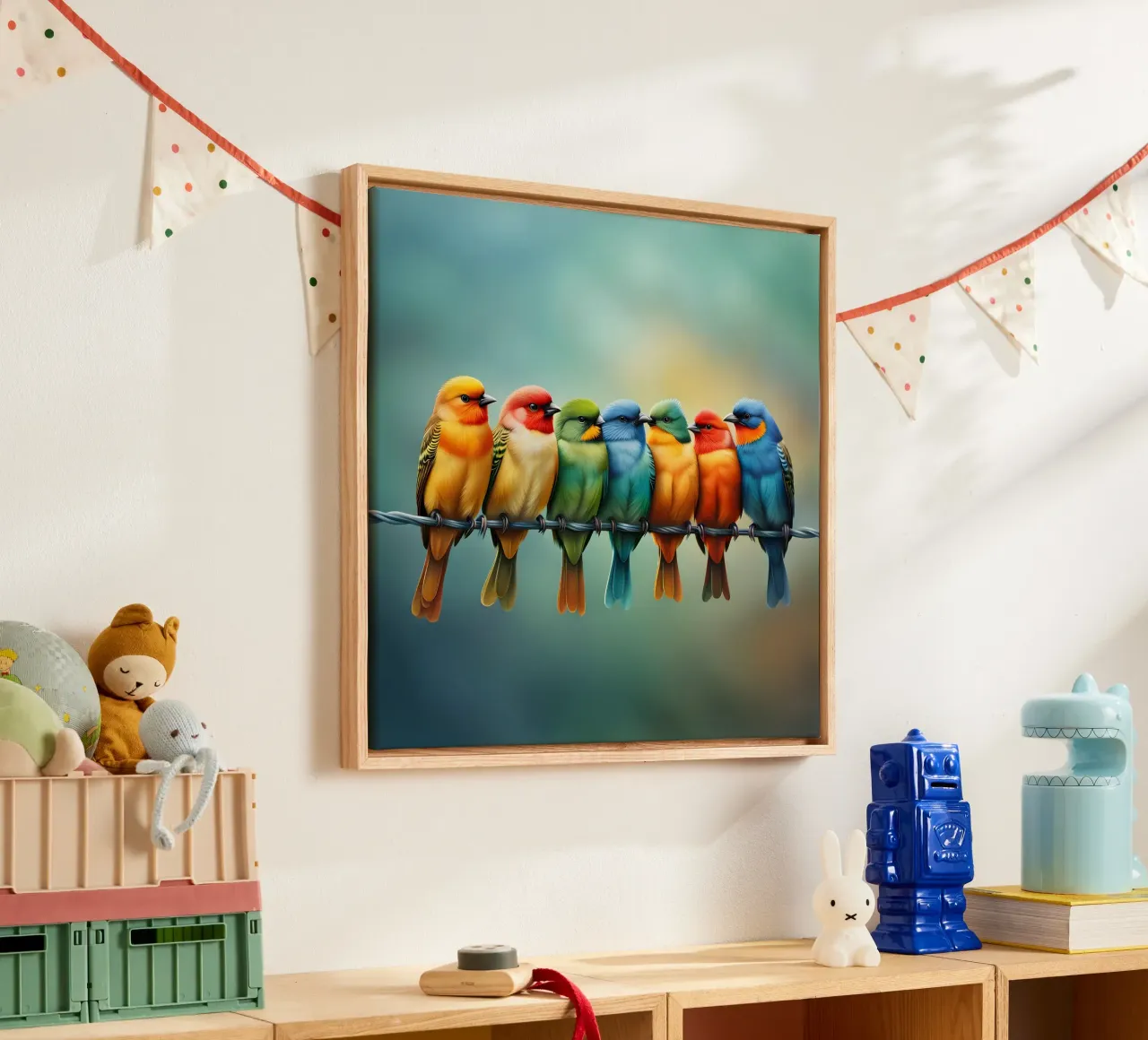 sul filo tela con Cornice a cassetta da Art Digital Visuel