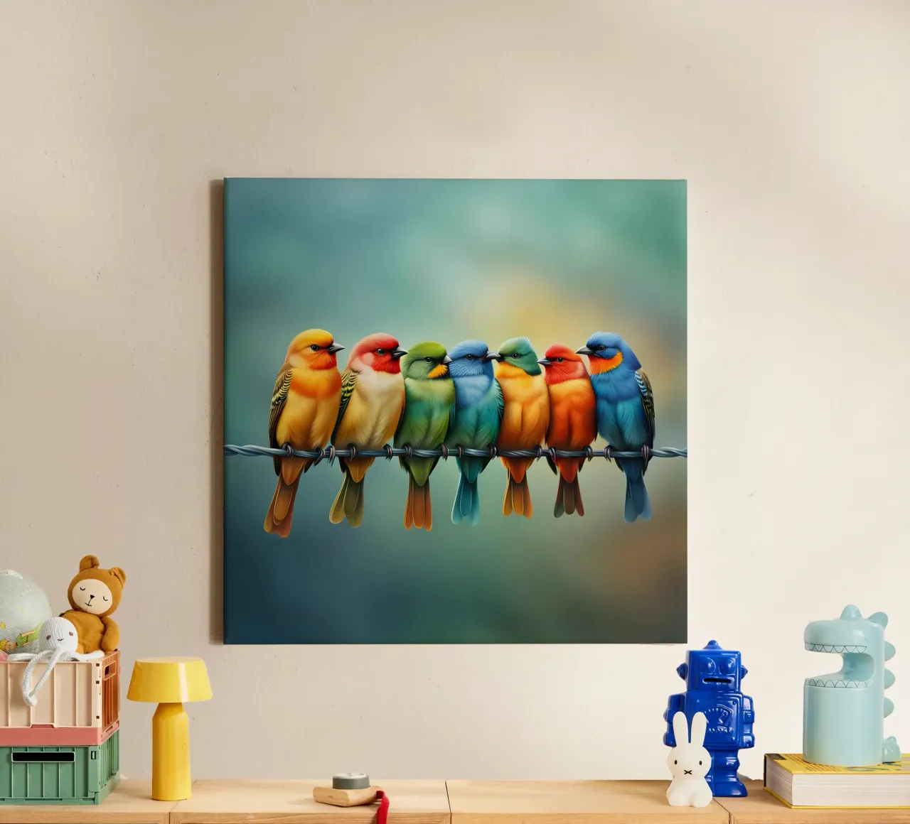sul filo tela con Cornice a cassetta da Art Digital Visuel