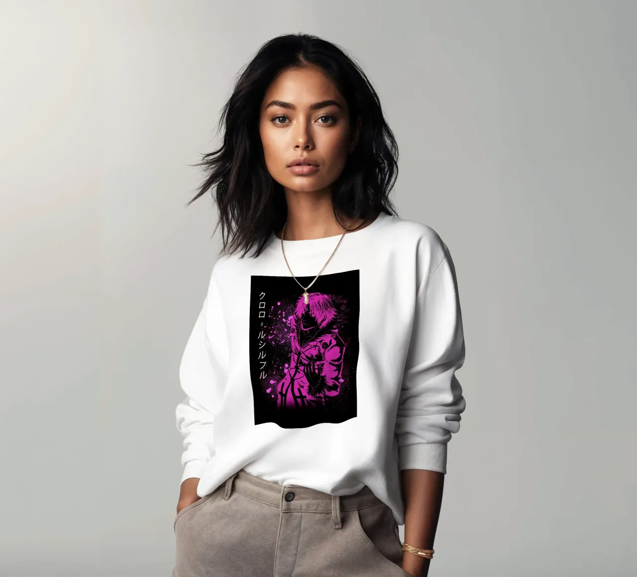 Chrollo Lucilfer Sweatshirt von Neonartstudio