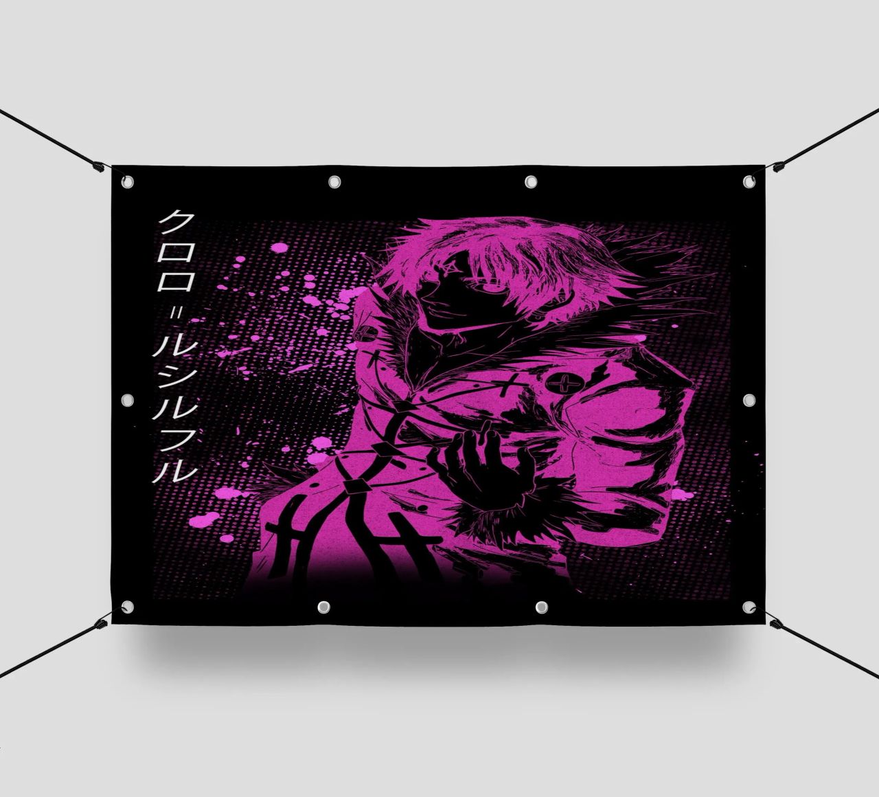 Chrollo Lucilfer telo in pvc da Neonartstudio