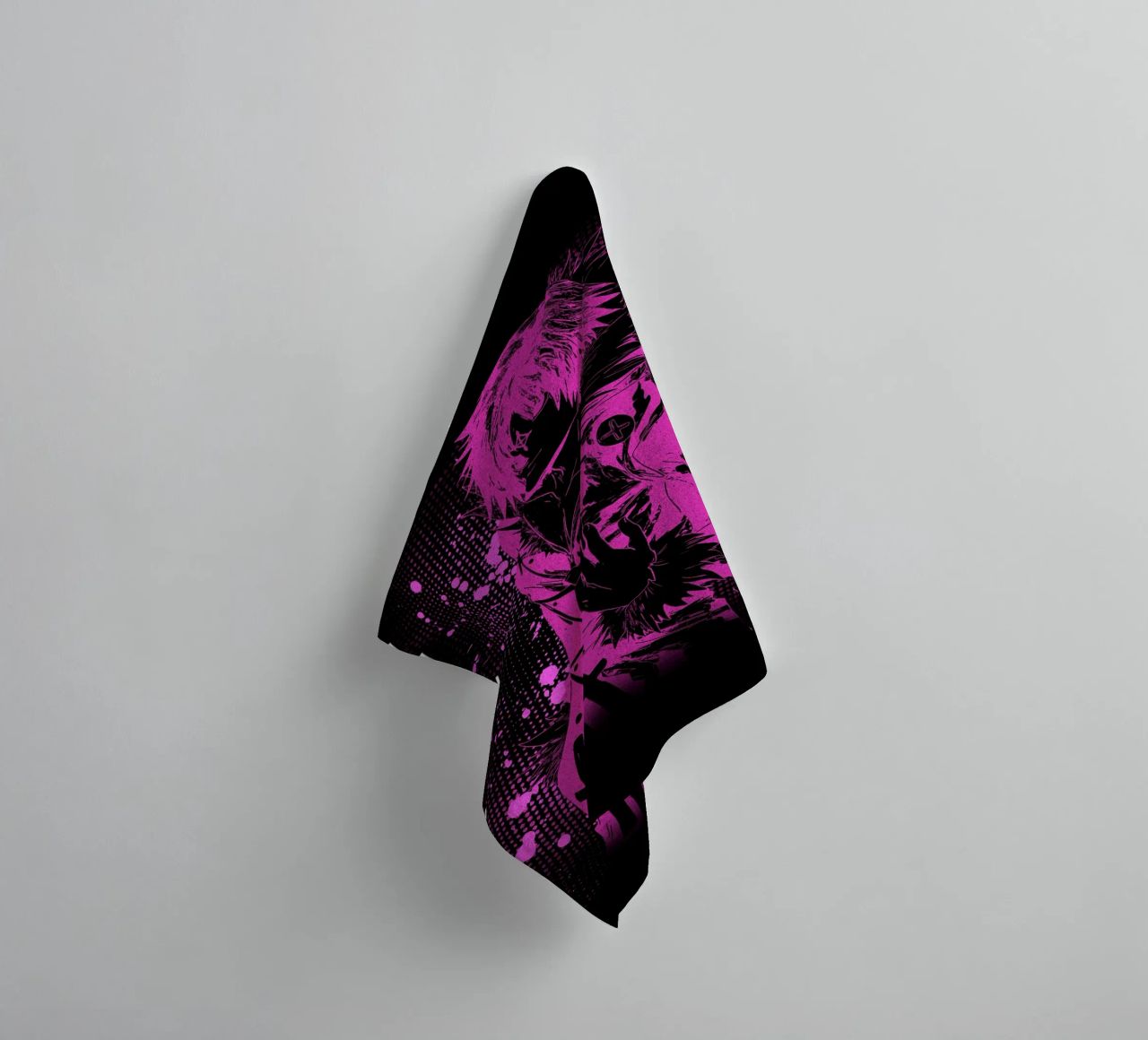 Chrollo Lucilfer asciugamano da bagno da Neonartstudio