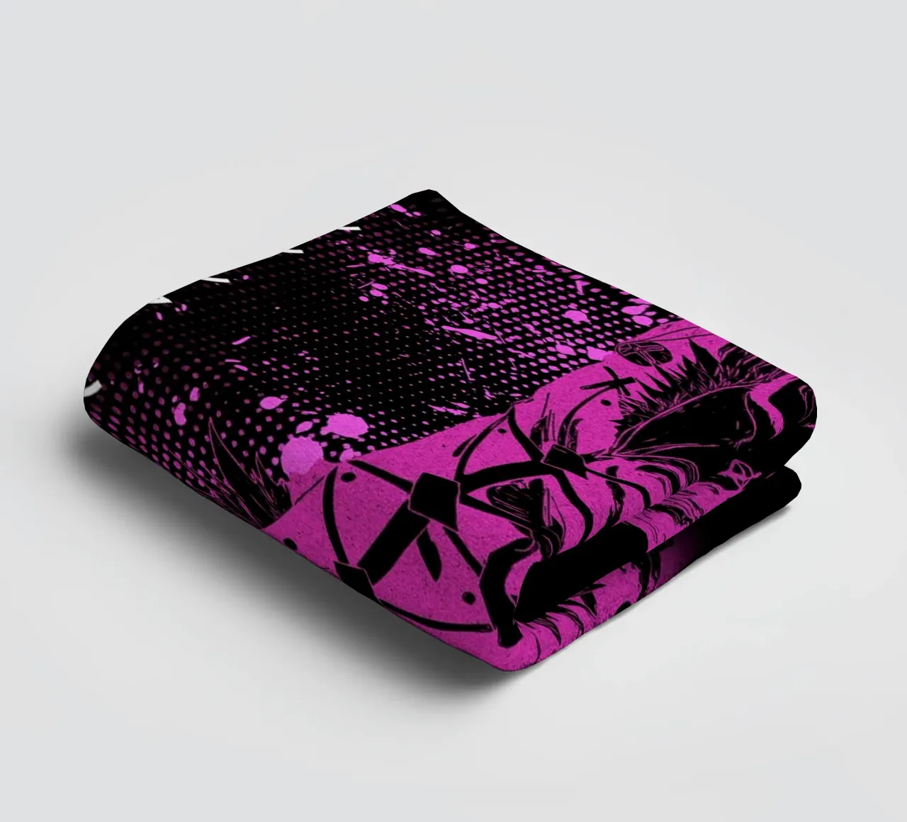 Chrollo Lucilfer asciugamano da bagno da Neonartstudio
