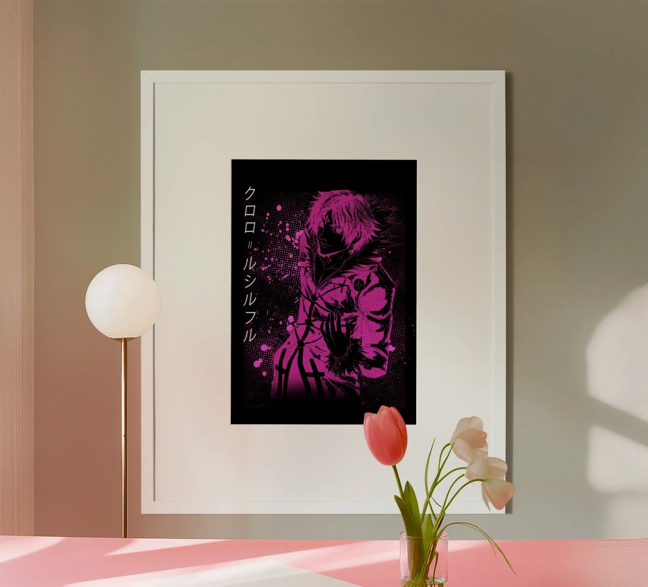 Chrollo Lucilfer carta hahnemühle da Neonartstudio