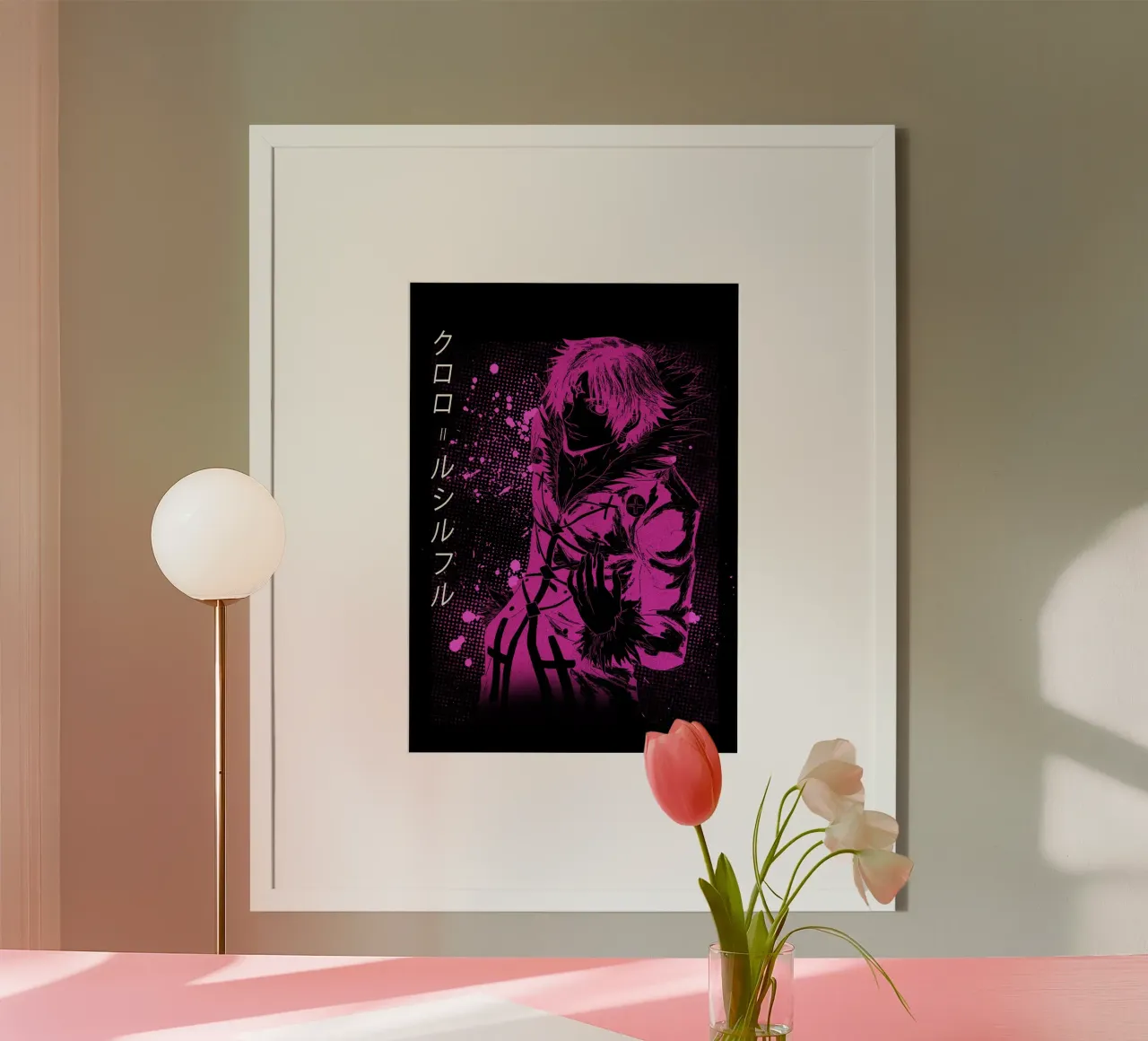 Chrollo Lucilfer poster da Neonartstudio