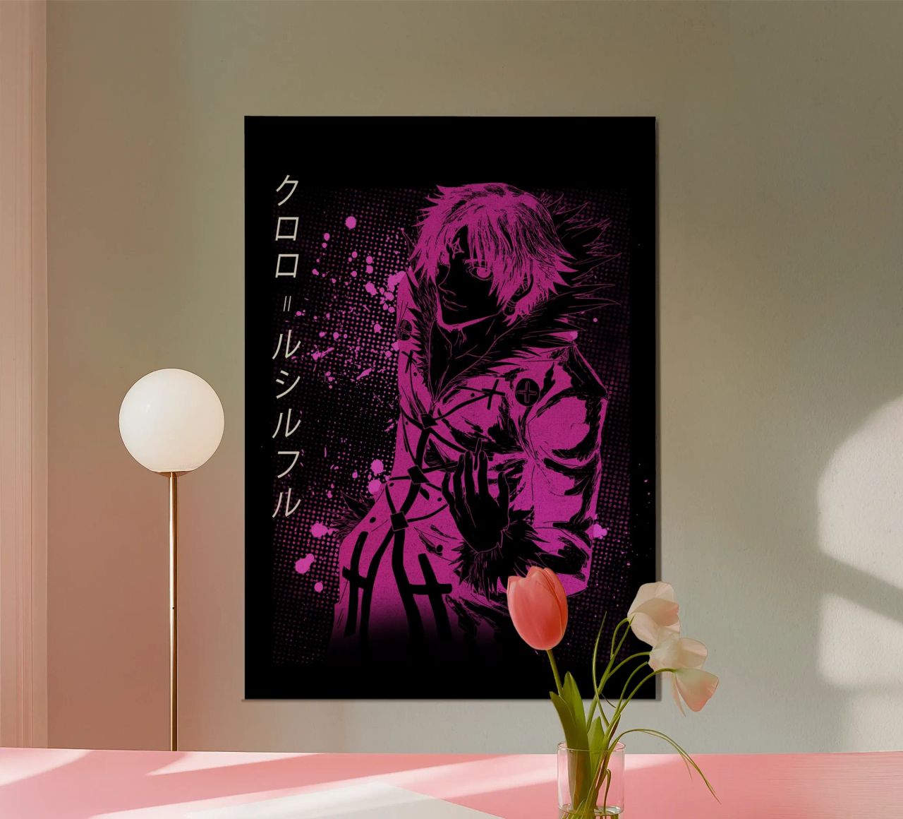Chrollo Lucilfer carta hahnemühle da Neonartstudio