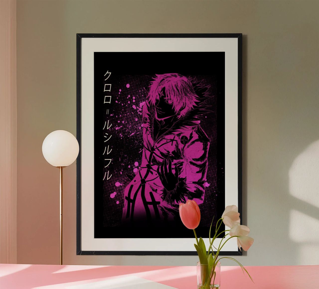 Chrollo Lucilfer carta hahnemühle da Neonartstudio