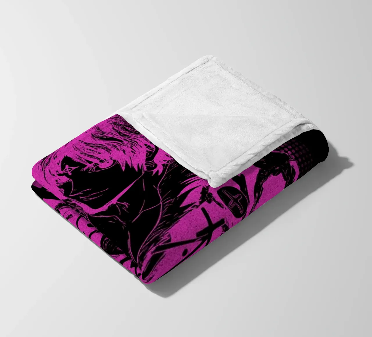 Chrollo Lucilfer coperta in pile da Neonartstudio