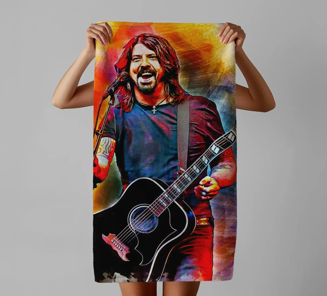 Dave Grohl asciugamano da bagno da HopeStudio