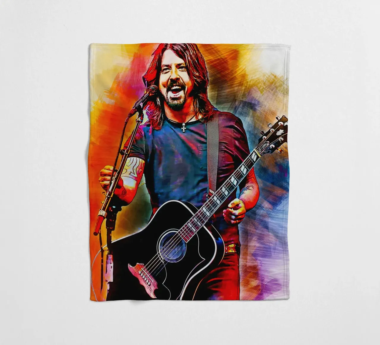 Dave Grohl coperta in pile da HopeStudio