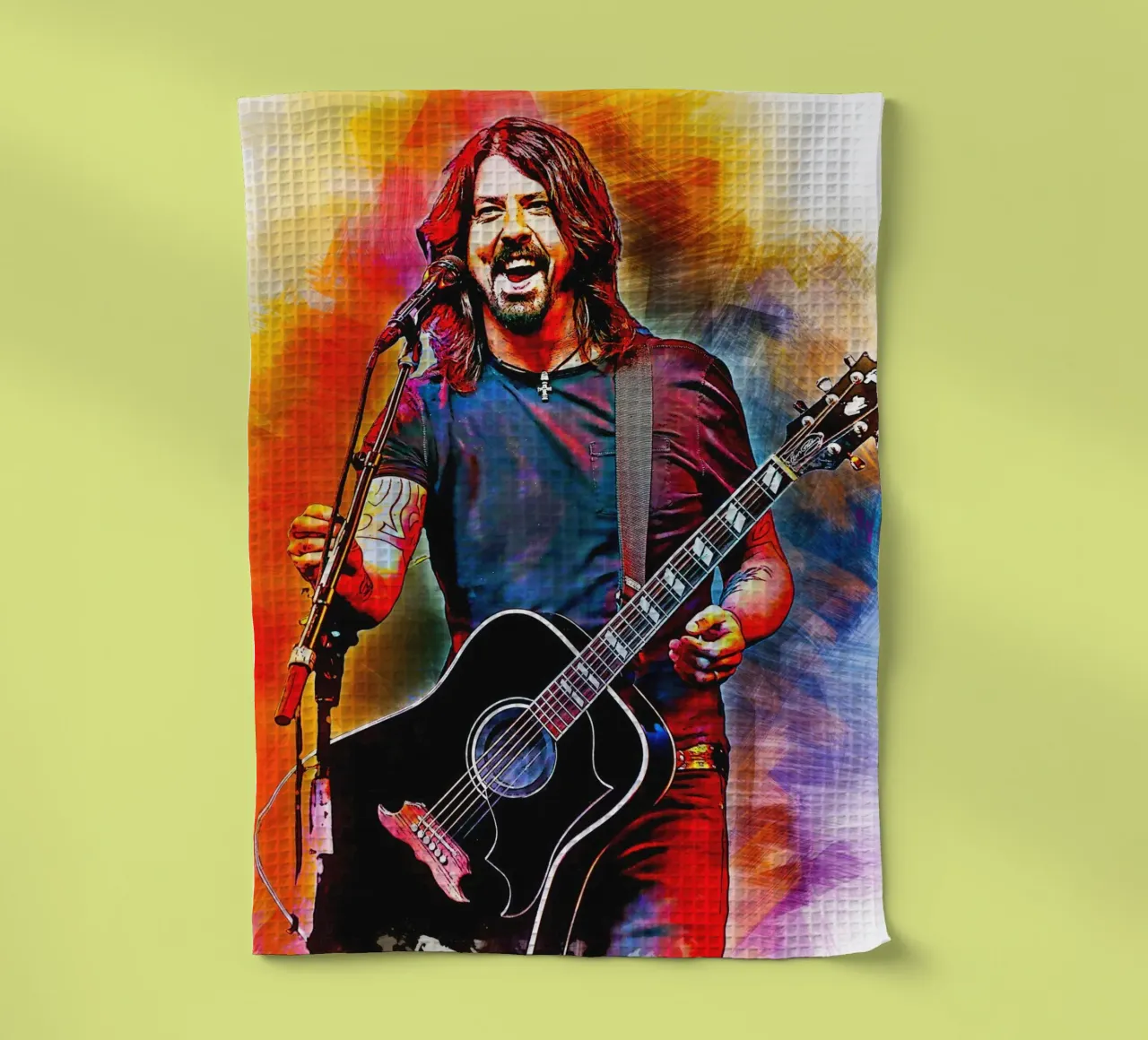 Dave Grohl canovaccio da cucina da HopeStudio