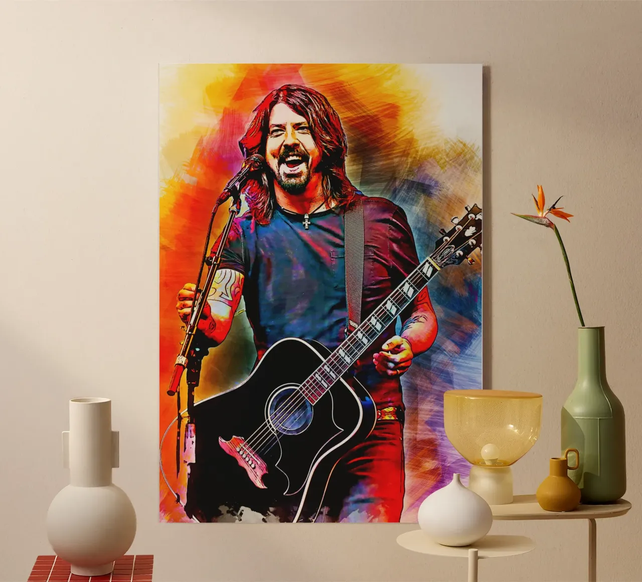 Dave Grohl plexiglass da HopeStudio