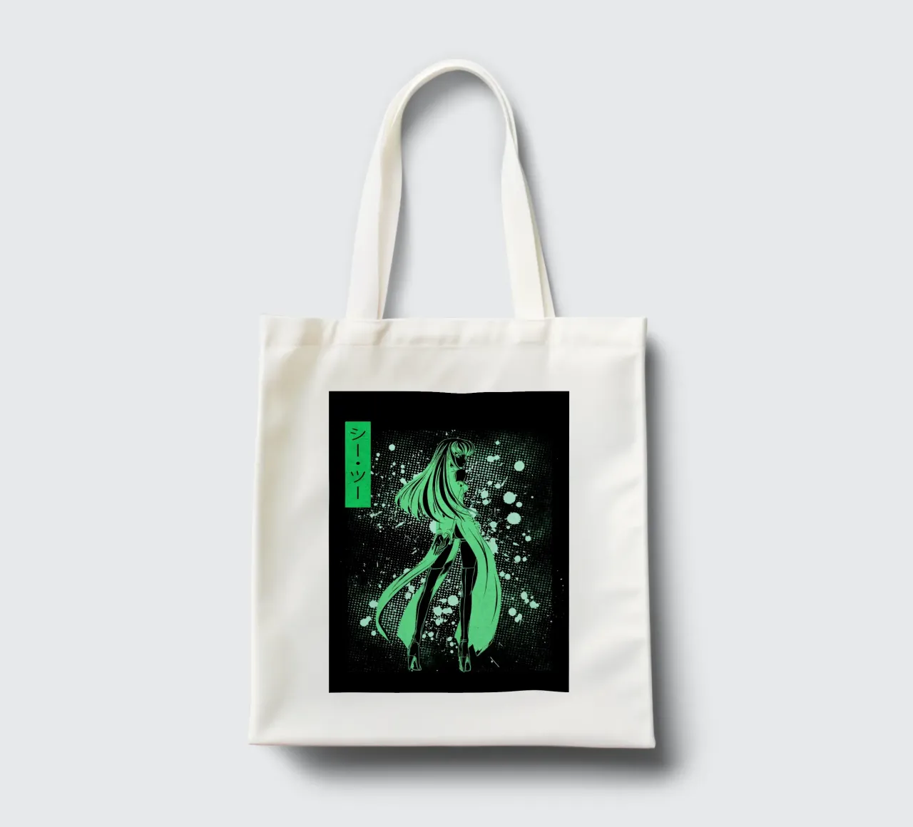 Code Geass 1 borsa in juta da Neonartstudio