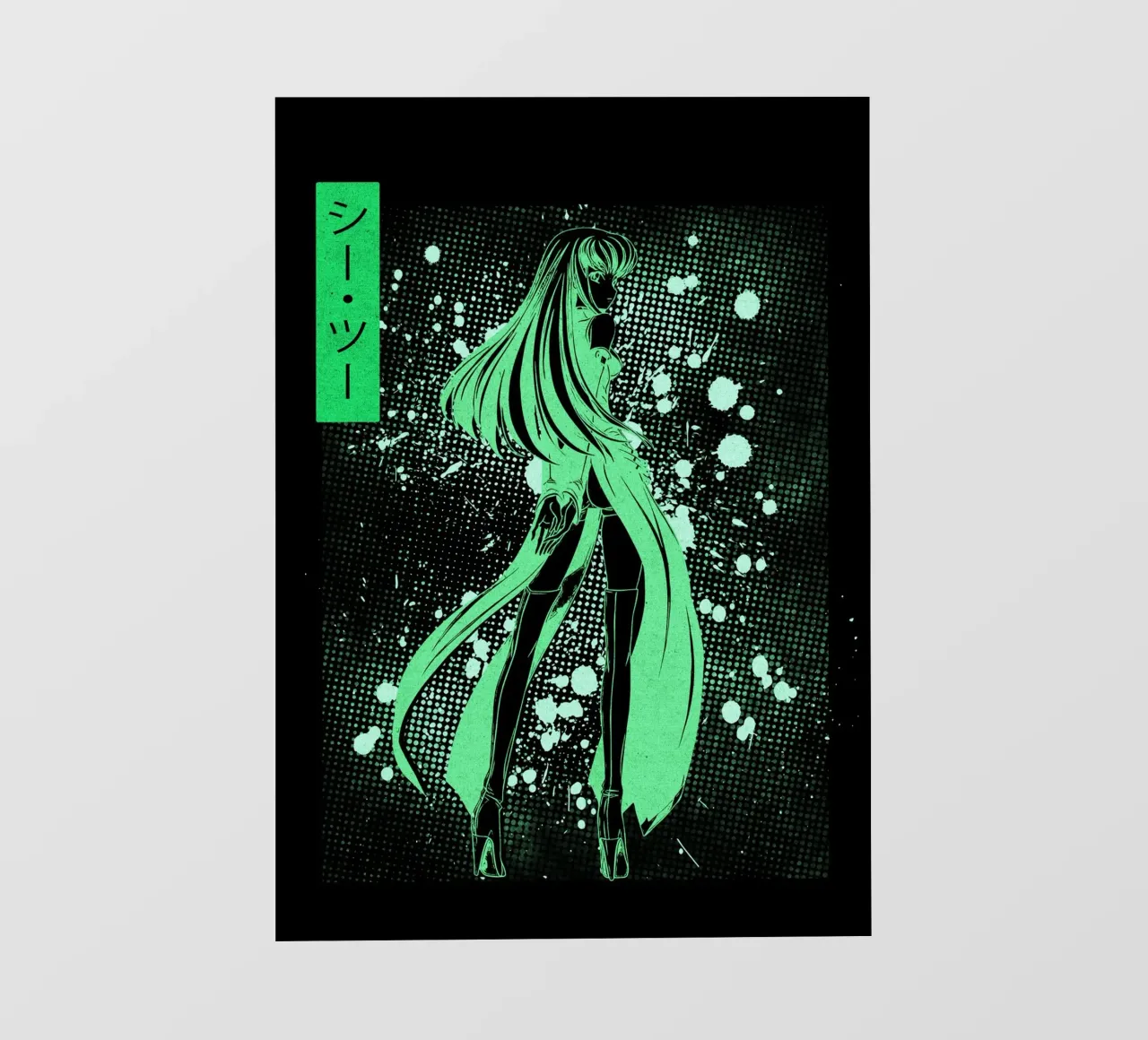 Code Geass 1 pellicola backlit da Neonartstudio