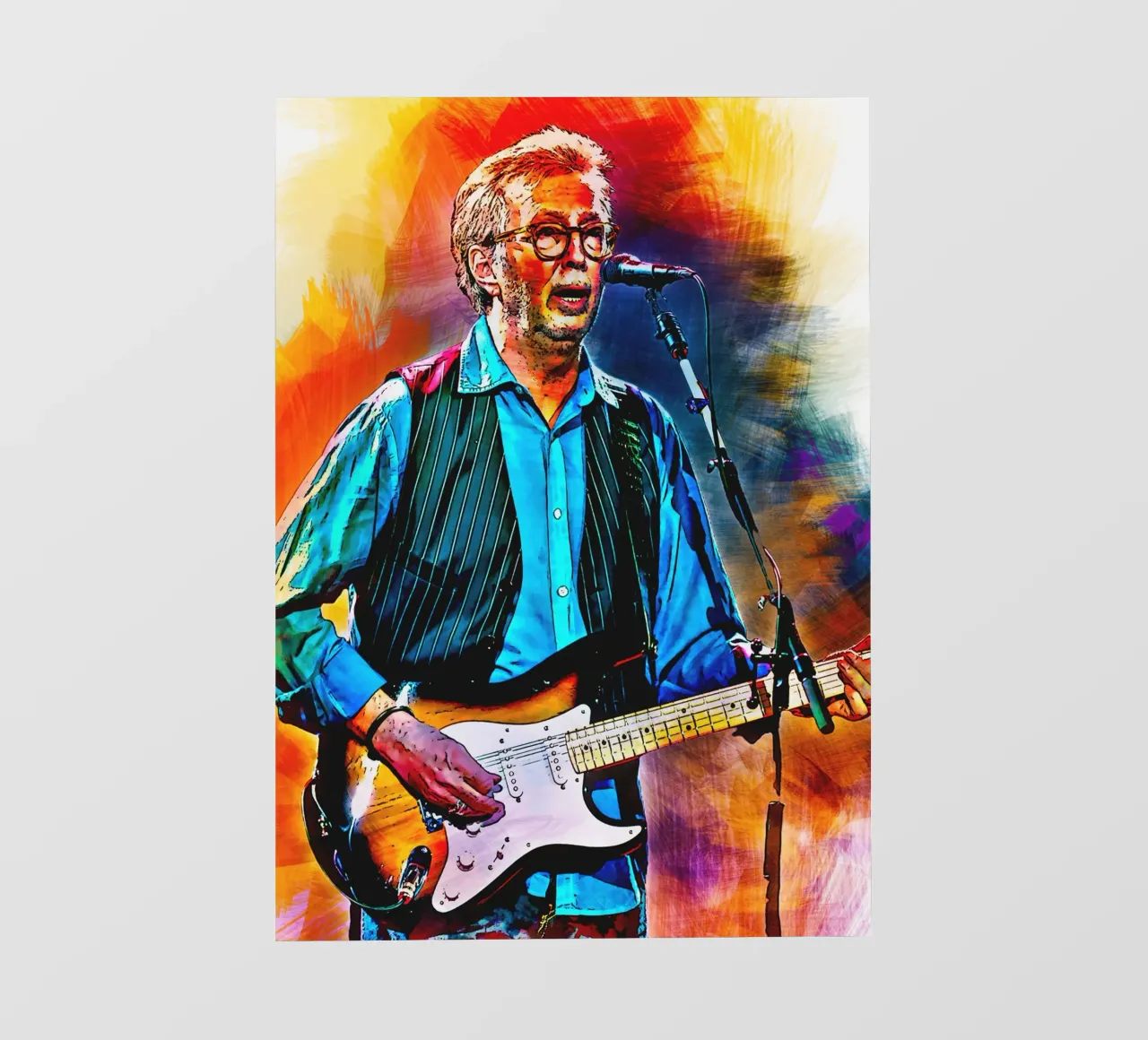 Eric Clapton pellicola backlit da HopeStudio