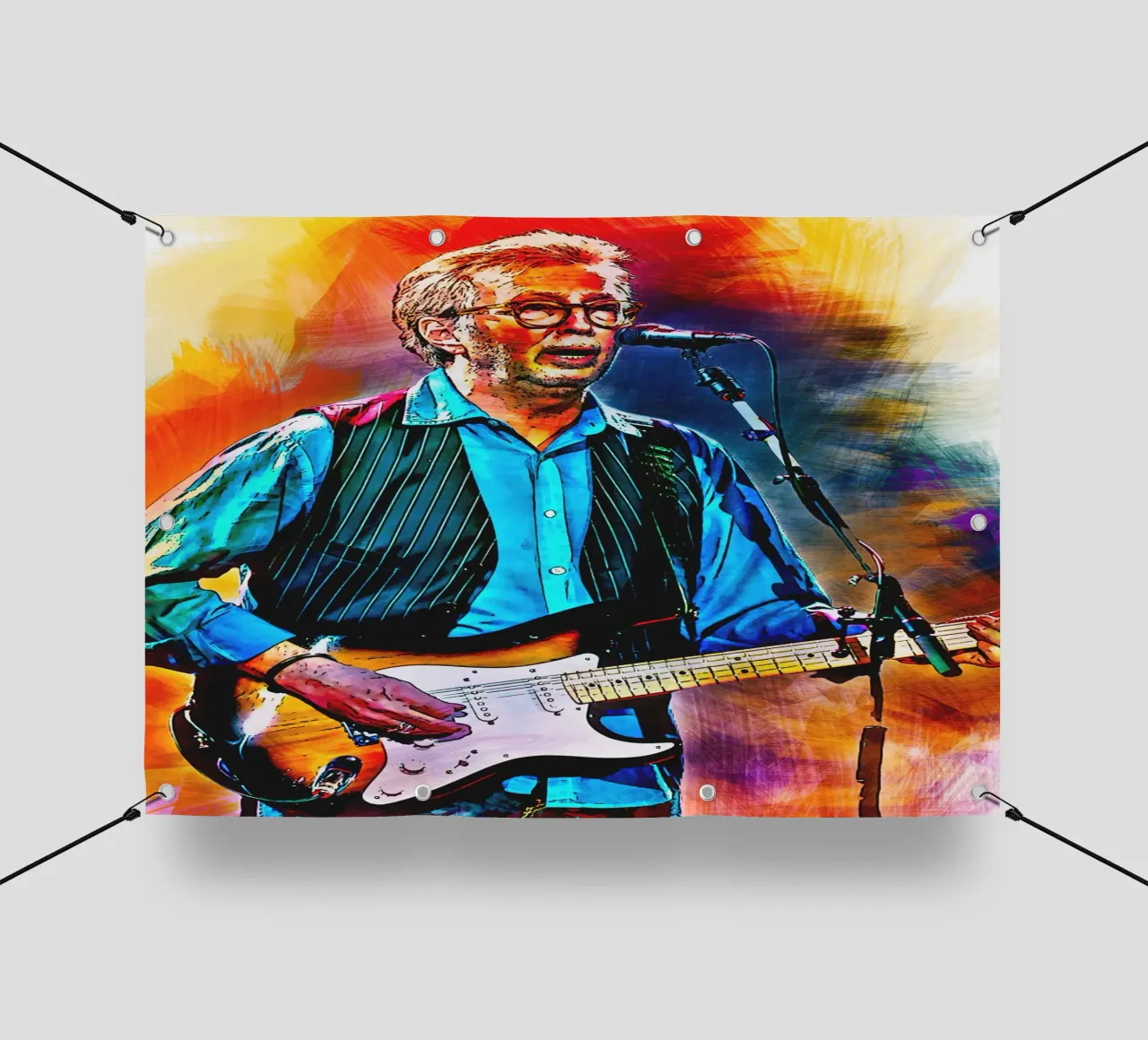 Eric Clapton telo in pvc da HopeStudio