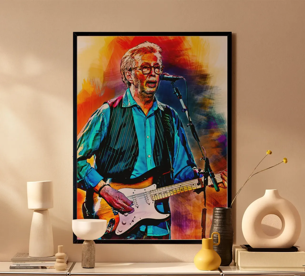 Eric Clapton carta hahnemühle da HopeStudio