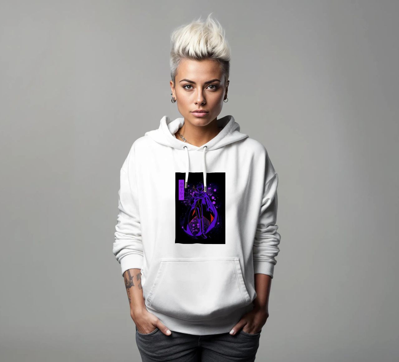 Code Geass felpa con cappuccio da Neonartstudio