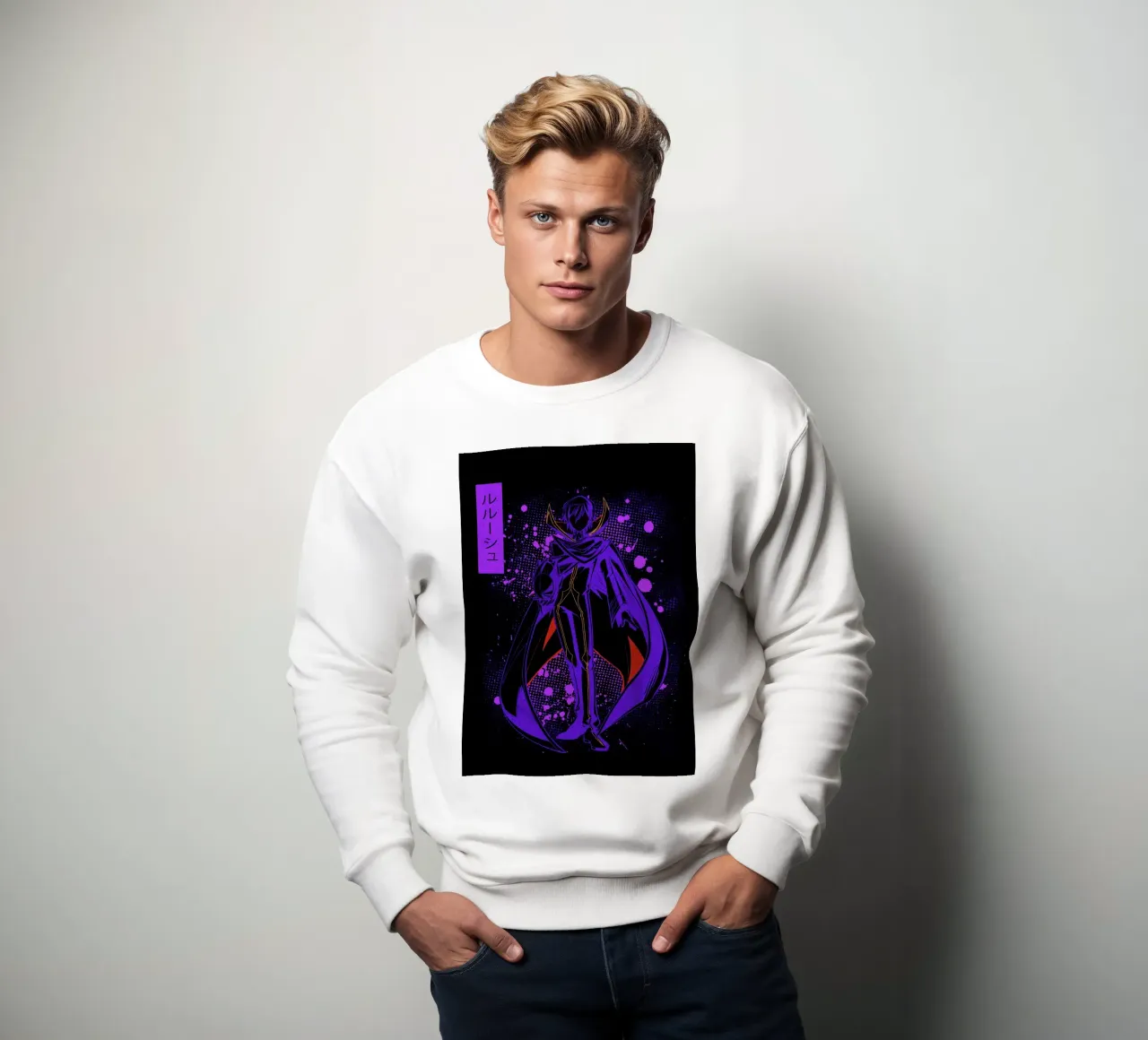 Code Geass sweatshirt van Neonartstudio