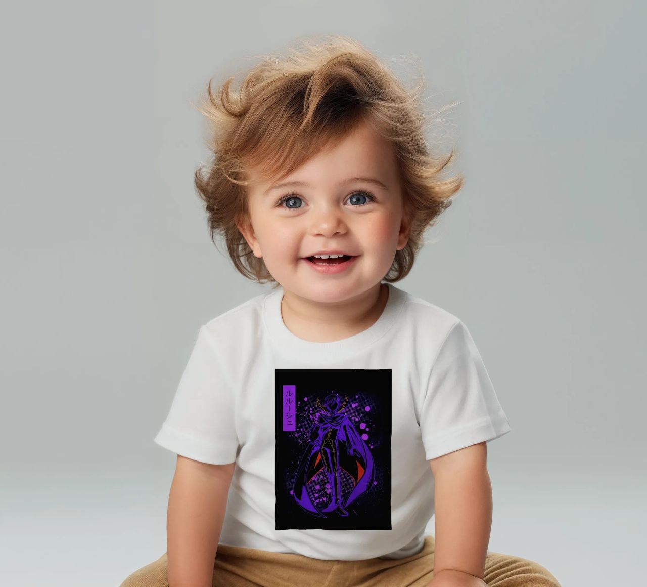Code Geass maglietta neonato da Neonartstudio