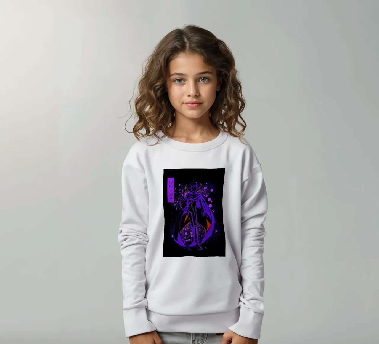 Code Geass kids sweatshirt by Neonartstudio