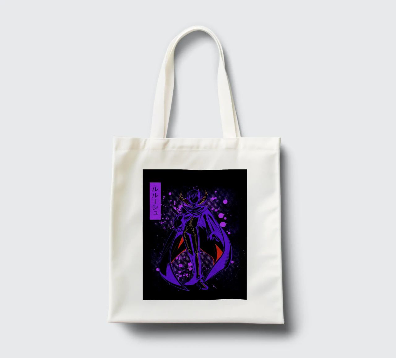 Code Geass borsa in juta da Neonartstudio