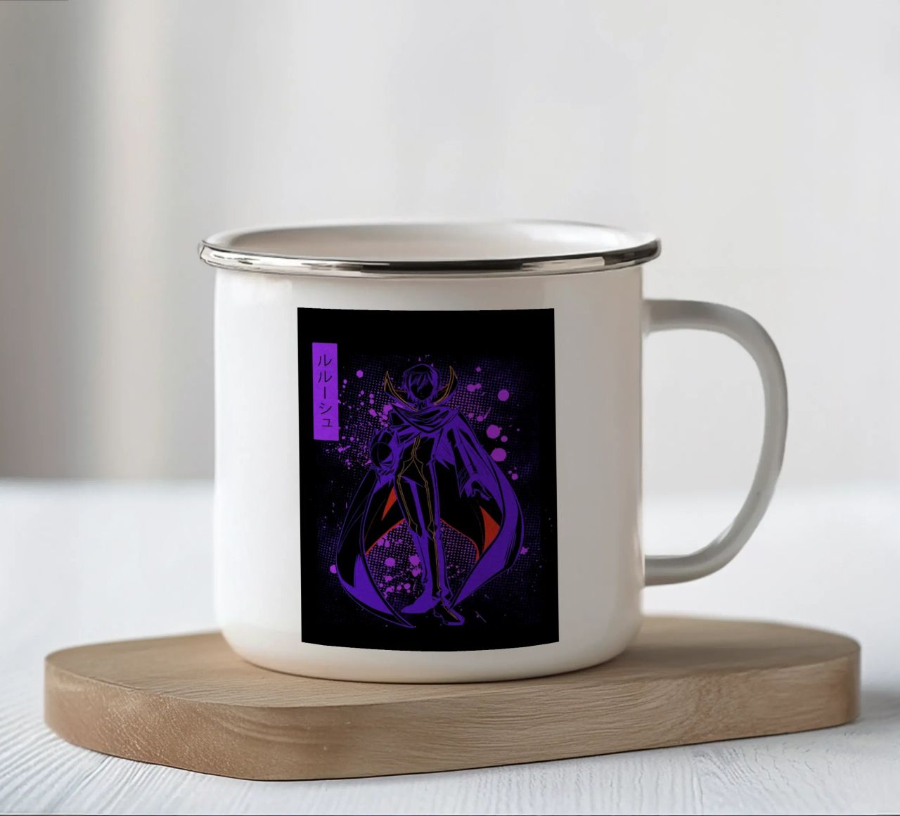 Code Geass tazza in smalto da Neonartstudio