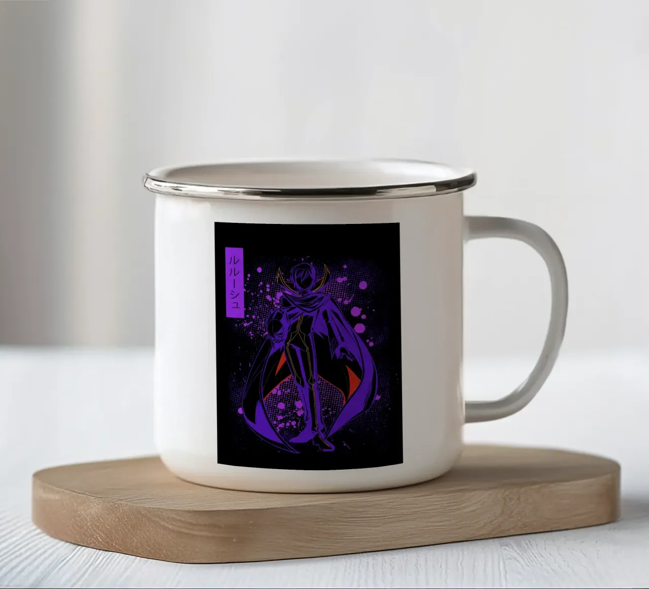 Code Geass mug en émail de Neonartstudio