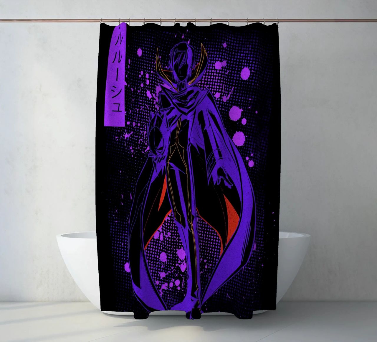 Code Geass tenda da doccia da Neonartstudio