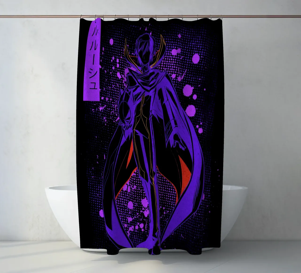 Code Geass tenda da doccia da Neonartstudio