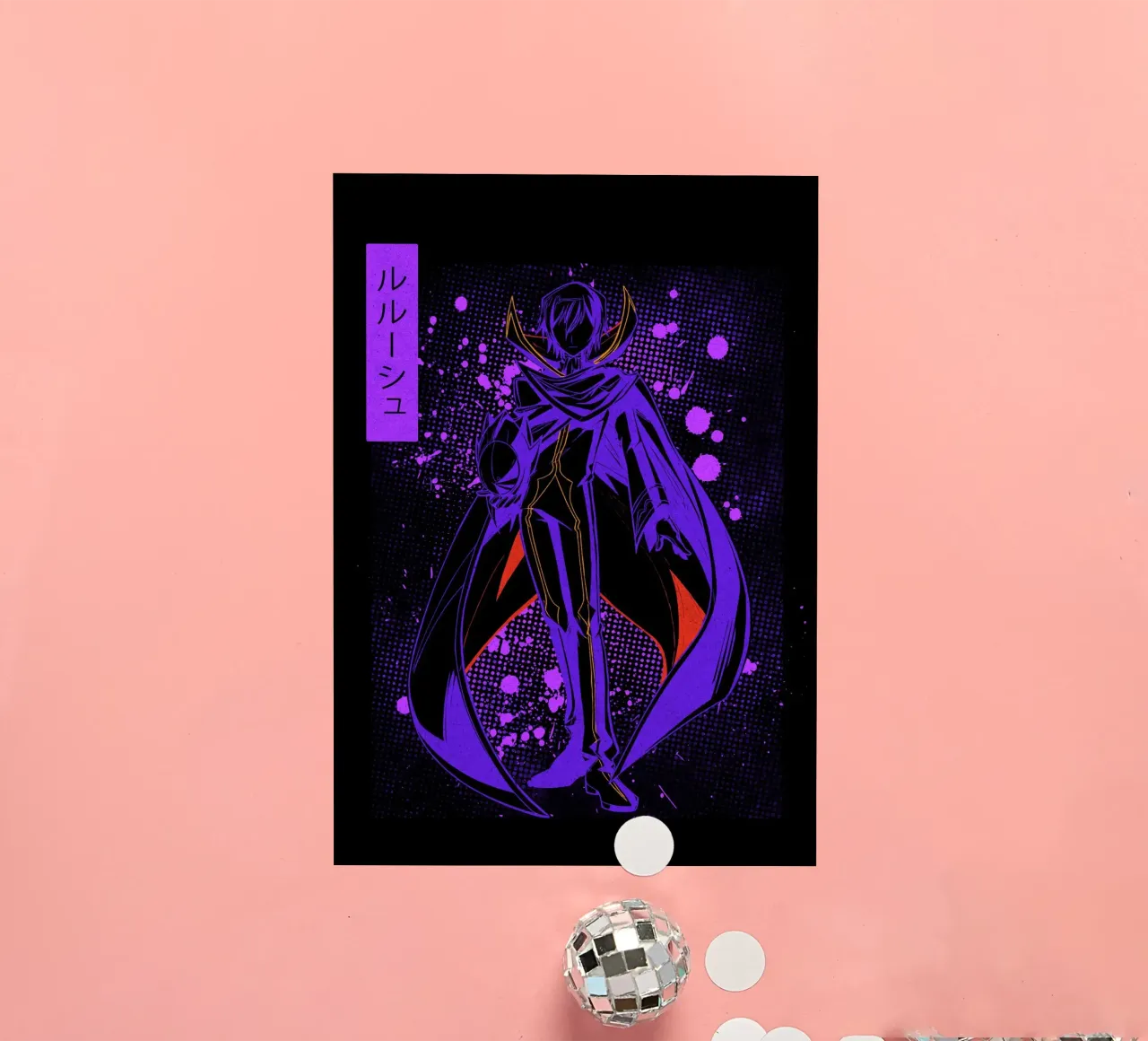 Code Geass adesivo da Neonartstudio