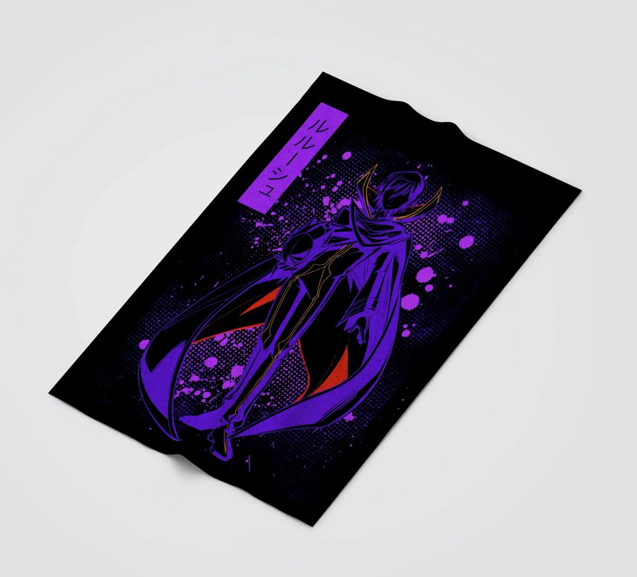 Code Geass coperta in pile da Neonartstudio