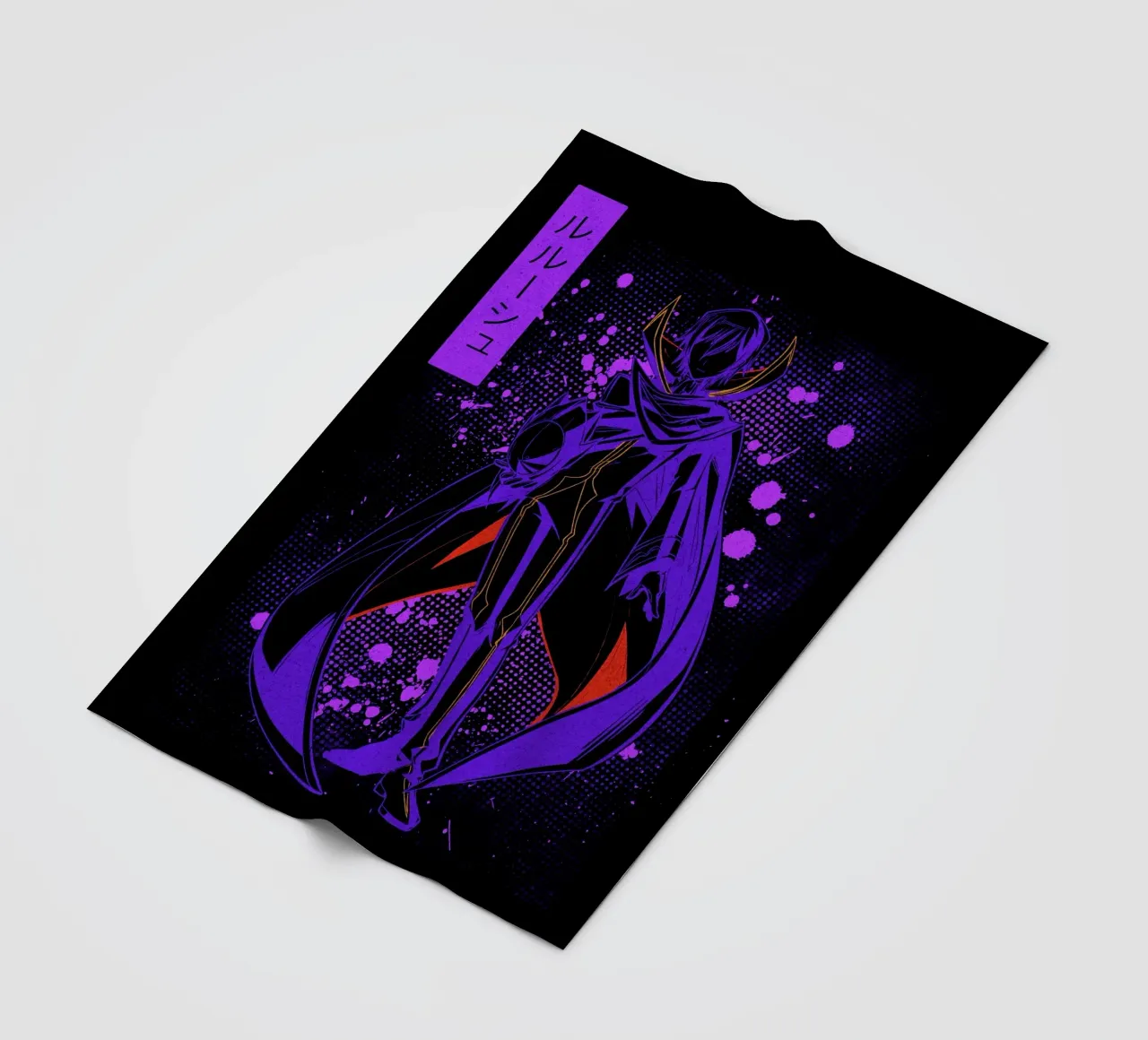 Code Geass fleece blanket by Neonartstudio